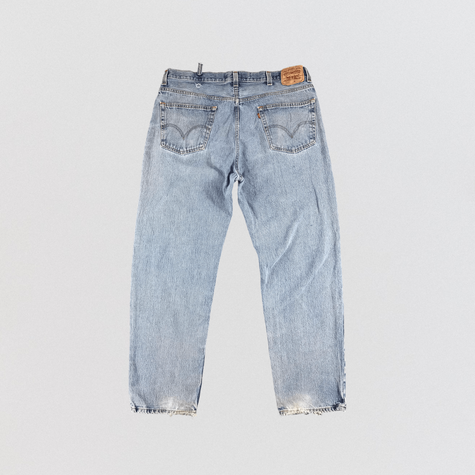 Levi's Vintage Levis 550 Relaxed Fit Jeans-JM545 Size US 41 - 3 Thumbnail