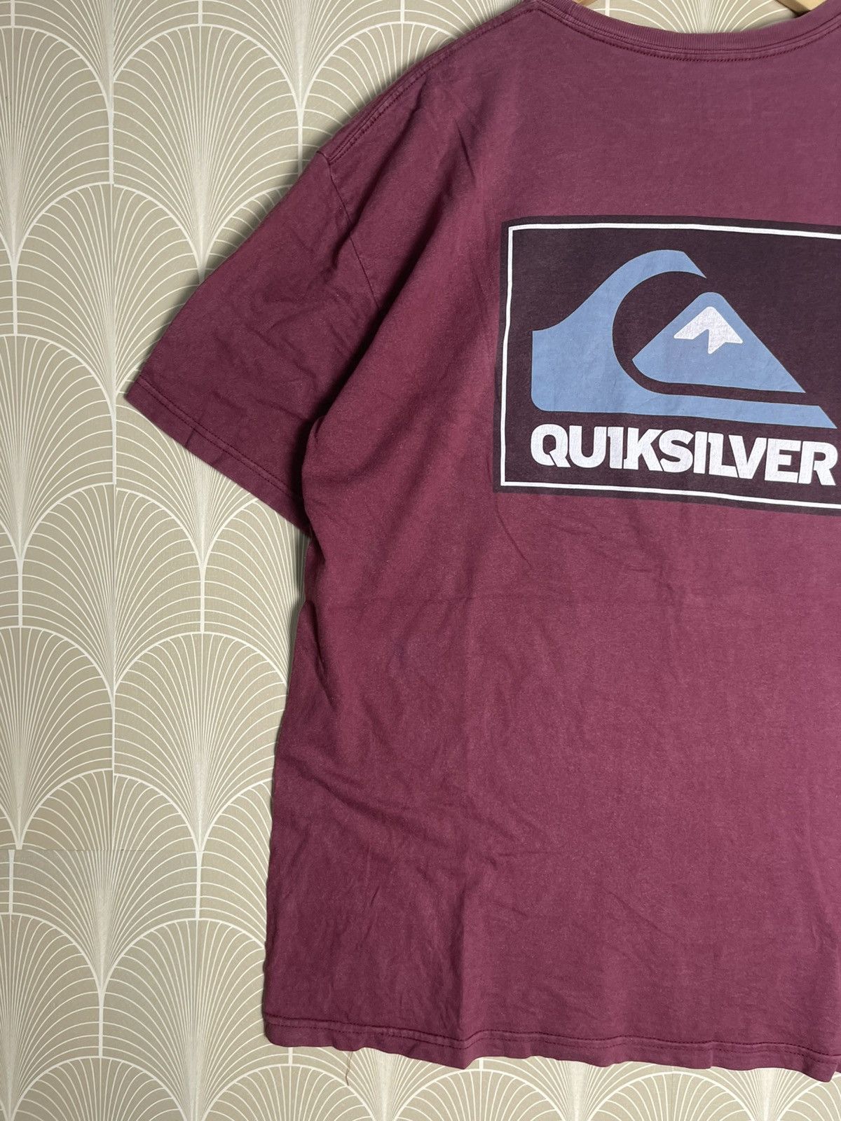 Quiksilver × Vintage VINTAGE QUICKSILVER BIG LOGO TSHIRT SUN FADED XL Size US XL / EU 56 / 4 - 9 Thumbnail