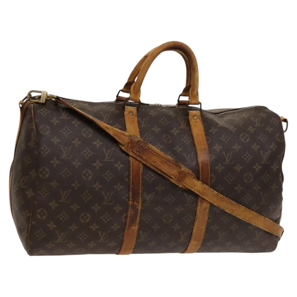 Louis Vuitton LOUIS VUITTON Monogram Keepall Bandouliere 50 Boston Bag Size ONE SIZE - 1 Thumbnail