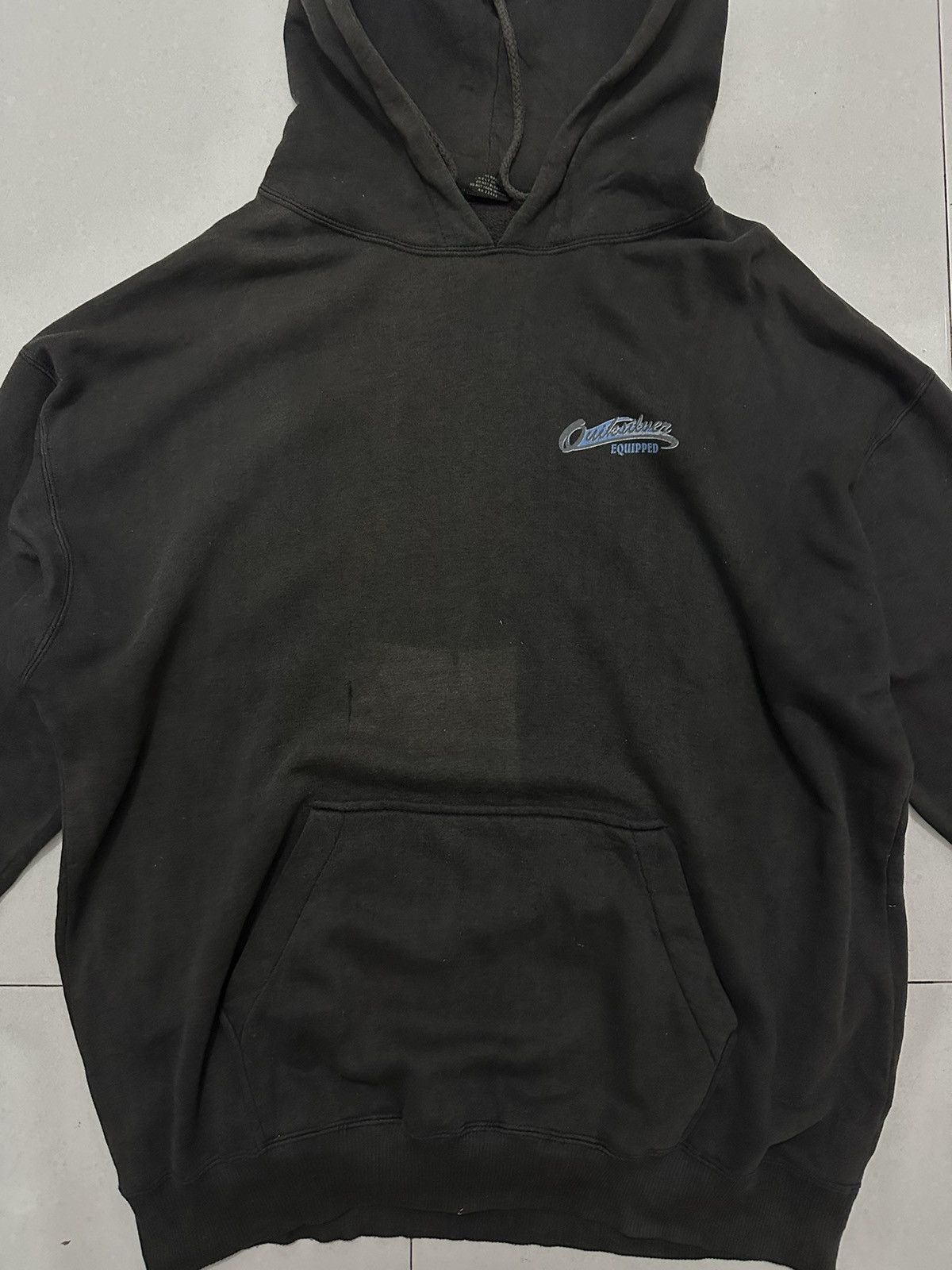 Quicksilver Y2K QUICKSILVER Distress Hoodies Size US XL / EU 56 / 4 - 9 Thumbnail