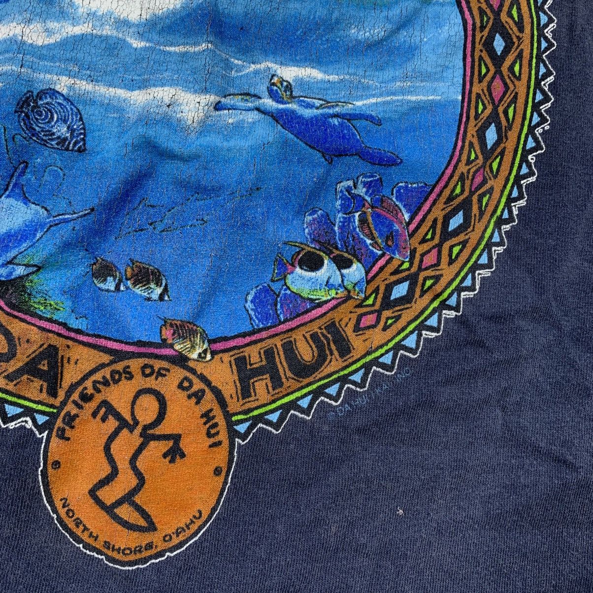 Vintage Vintage FRIENDS Of DA HUI Surf Hawaii Ocean Beach Tshirt Size US M / EU 48-50 / 2 - 6 Thumbnail
