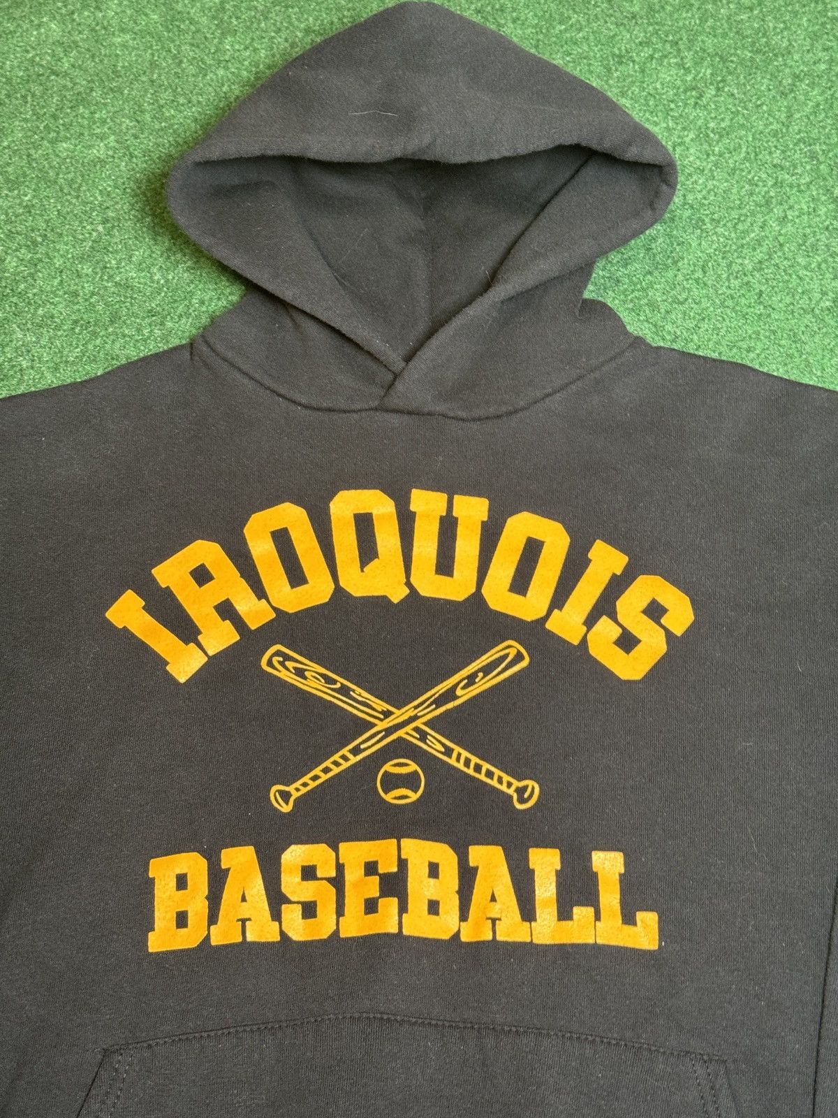 Russell Athletic × Vintage Vintage 90s Russell Atheltic Iroquois Baseball Sweatshirt Size US L / EU 52-54 / 3 - 2 Thumbnail