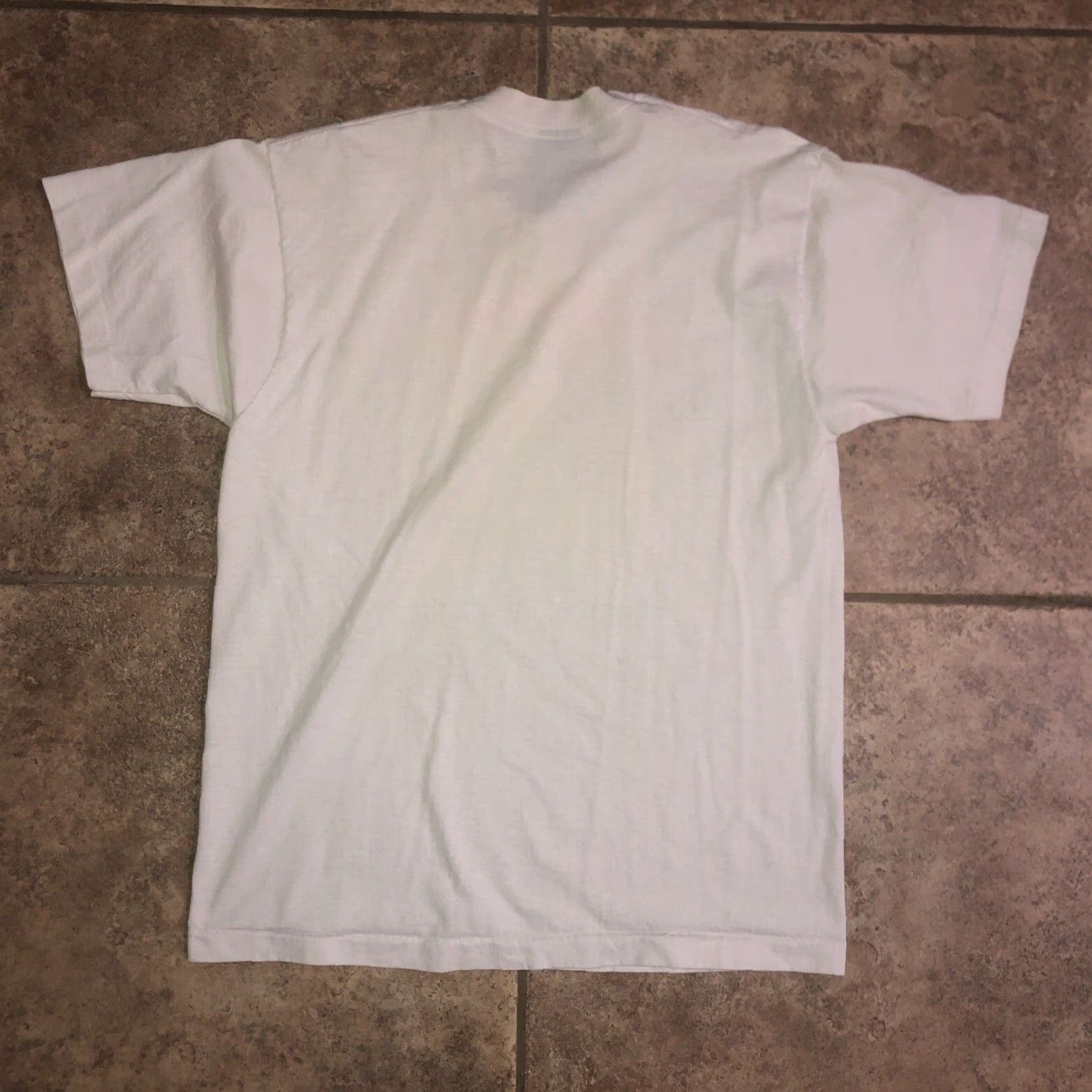Vintage VTG Single Stitch Screen Stars Best Graphic T-Shirt Mens L White Stars Stitch Screen VTG Best Graphic T-Shirt Mens L White Stars Size US L / EU 52-54 / 3 - 4 Thumbnail