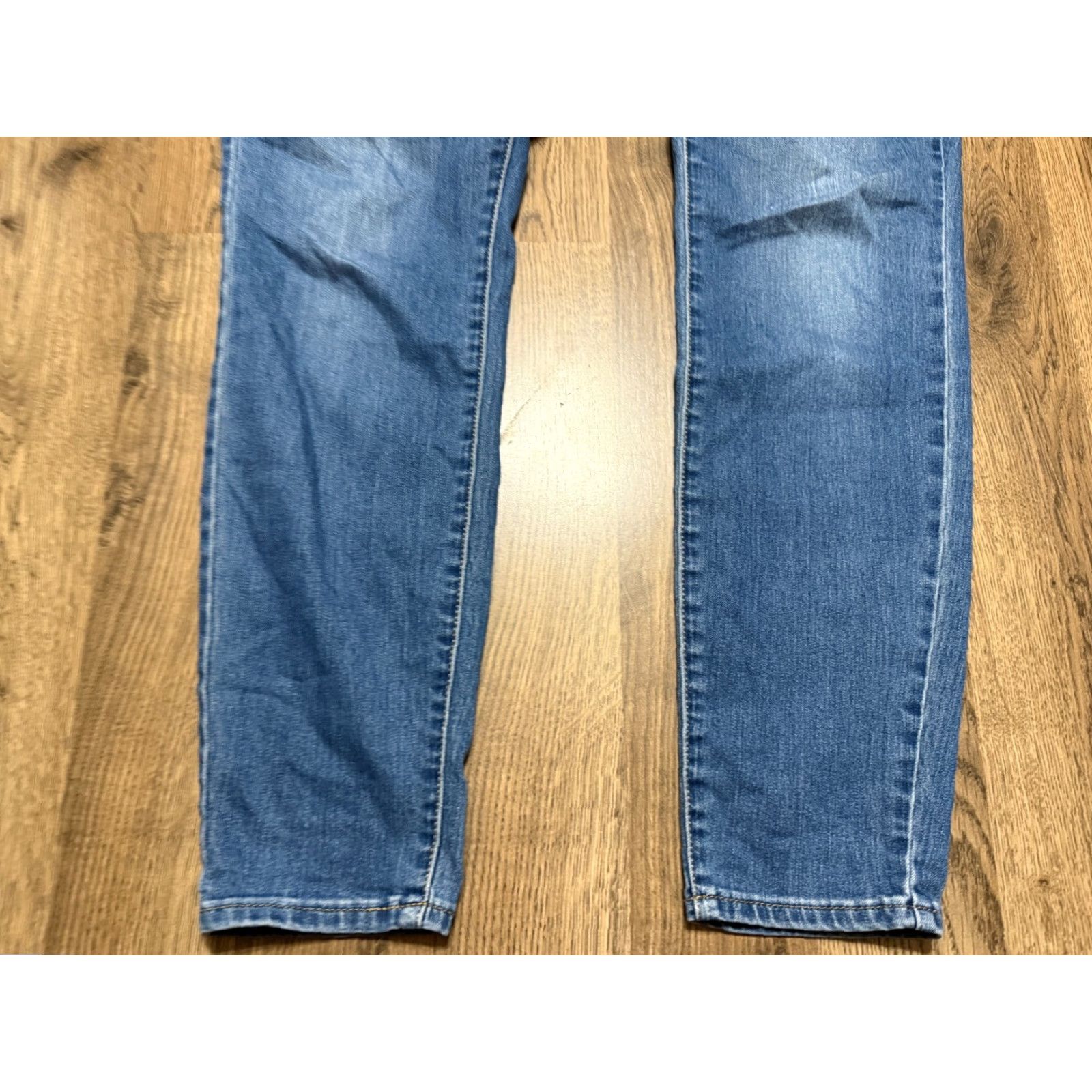 Vintage Universal Thread Jeans Women's 14/32L Blue Mid Rise Jeggings 38" Length Regular 5-Pocket Denim Stretch Vintage: No Mens Womens Boys Girls Size 36" / US 14 / IT 50 - 3 Thumbnail