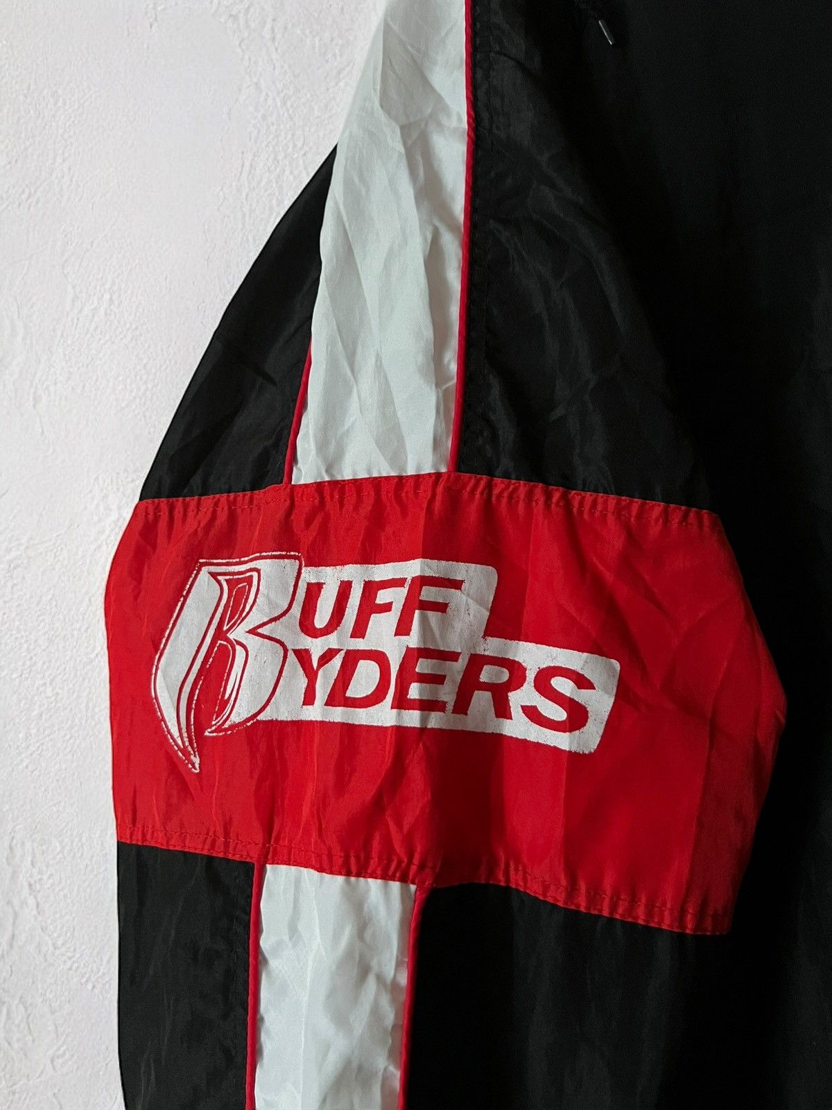 Band Tees × Ruff Ryders × Vintage RUFF RYDERS VINTAGE HOODED JACKET RAP BIG LOGOS WINDBREAKER Size US XL / EU 56 / 4 - 14 Thumbnail