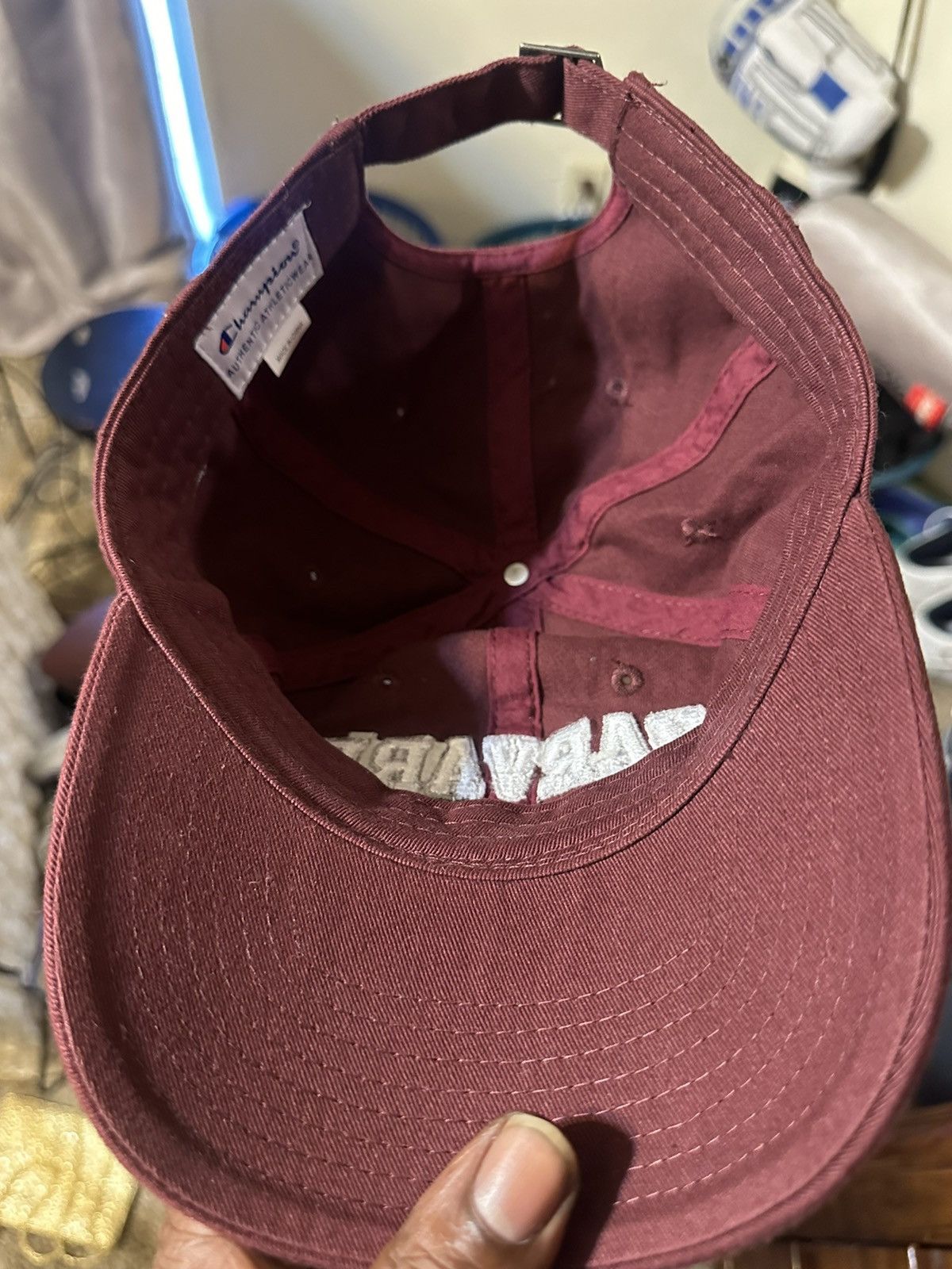 Champion × NCAA × Vintage Vintage NCAA Champion Harvard “track & field” hat 00s Size ONE SIZE - 7 Thumbnail