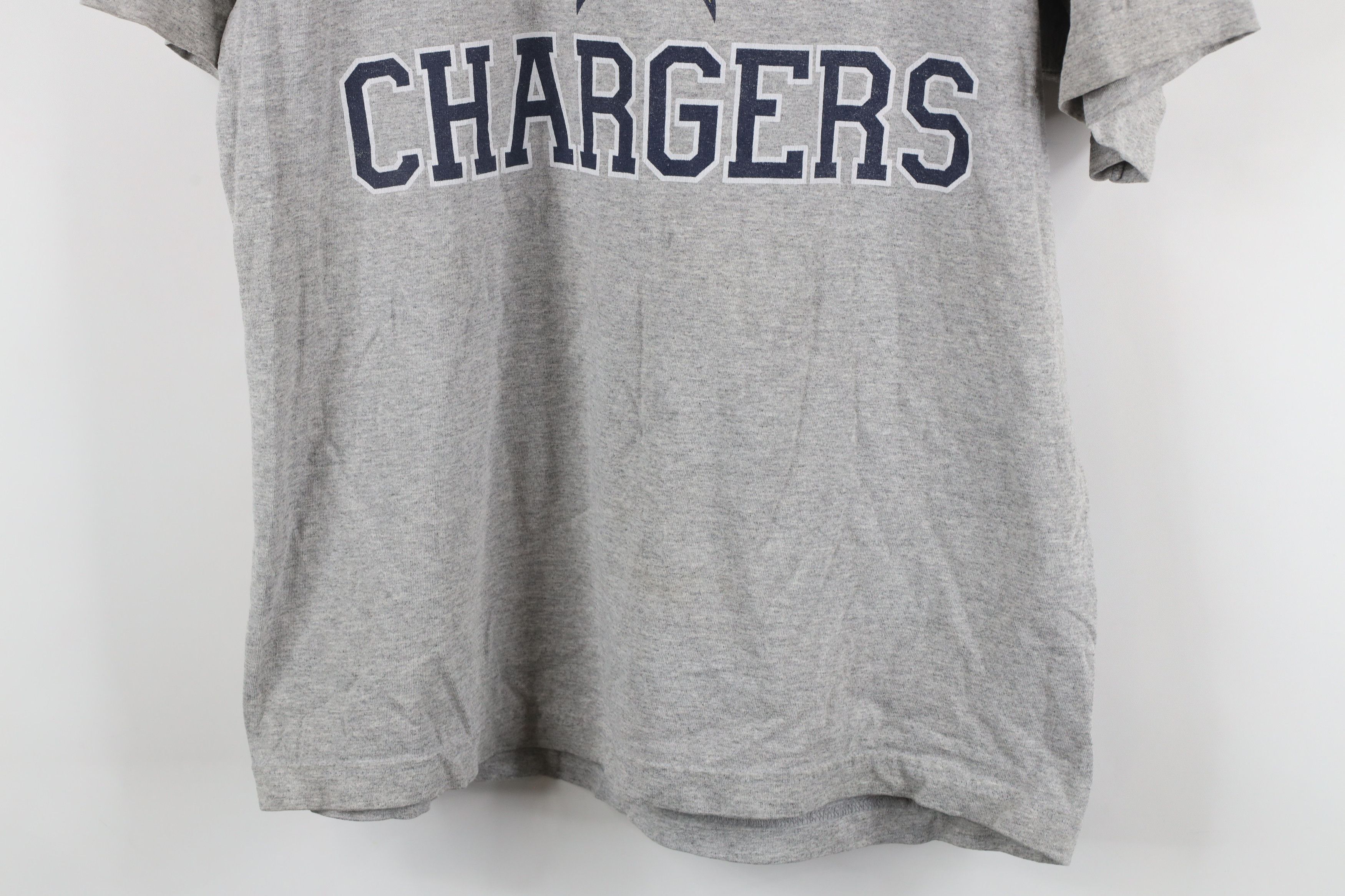 Reebok × Vintage Vintage Reebok San Diego Chargers Football T-Shirt Gray Size US M / EU 48-50 / 2 - 3 Thumbnail
