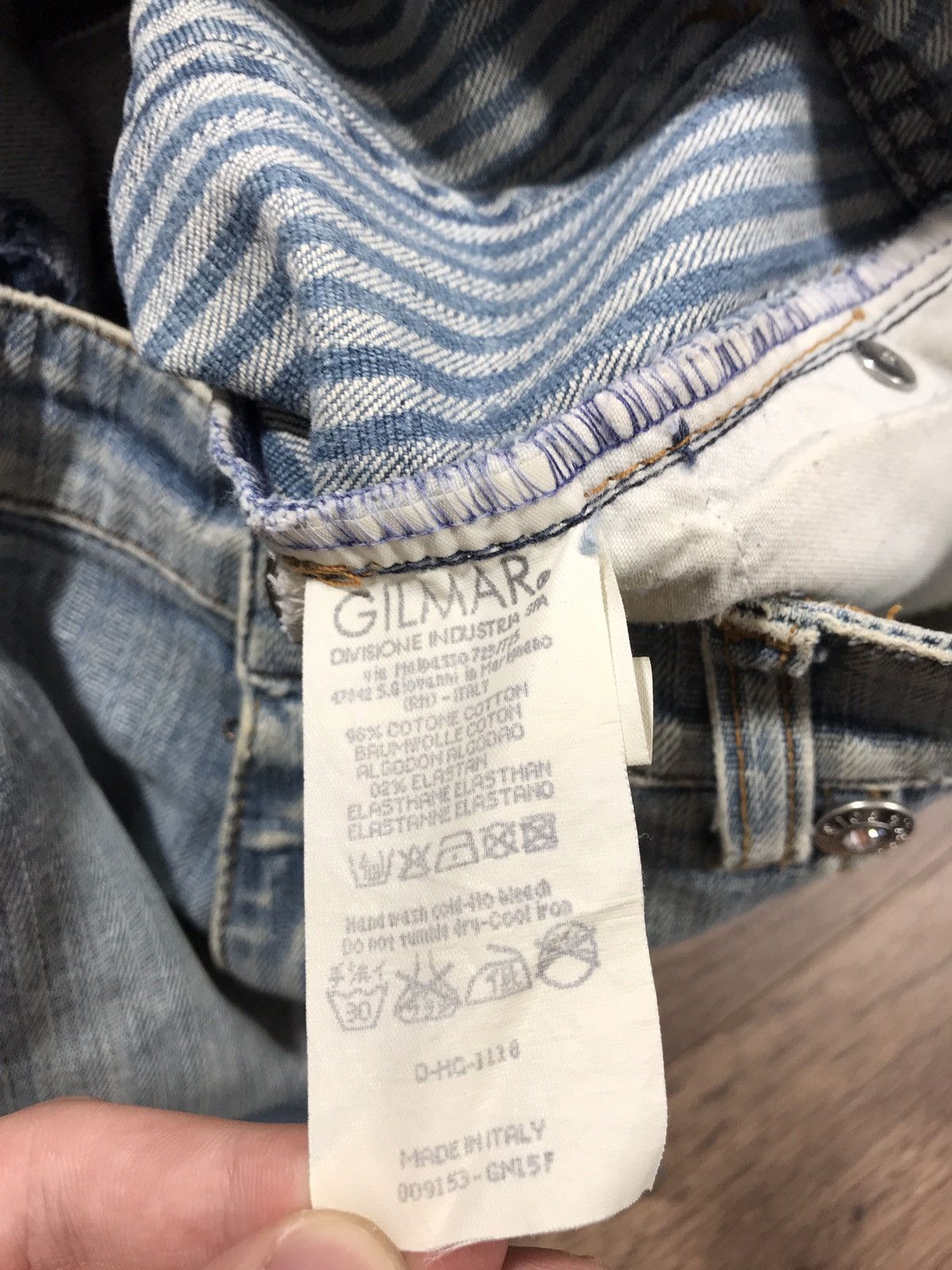 Iceberg × Vintage Iceberg Vintage Flared Denim Pants Jeans Size 31" - 14 Thumbnail