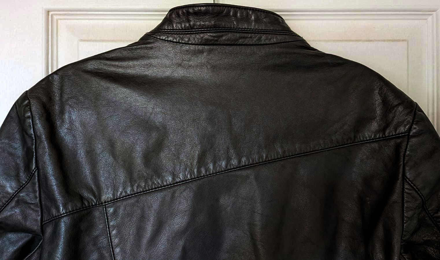 Lost & Found Ria Dunn Ria Dunn biker jacket in black horsehide leather Size S / US 4 / IT 40 - 4 Thumbnail