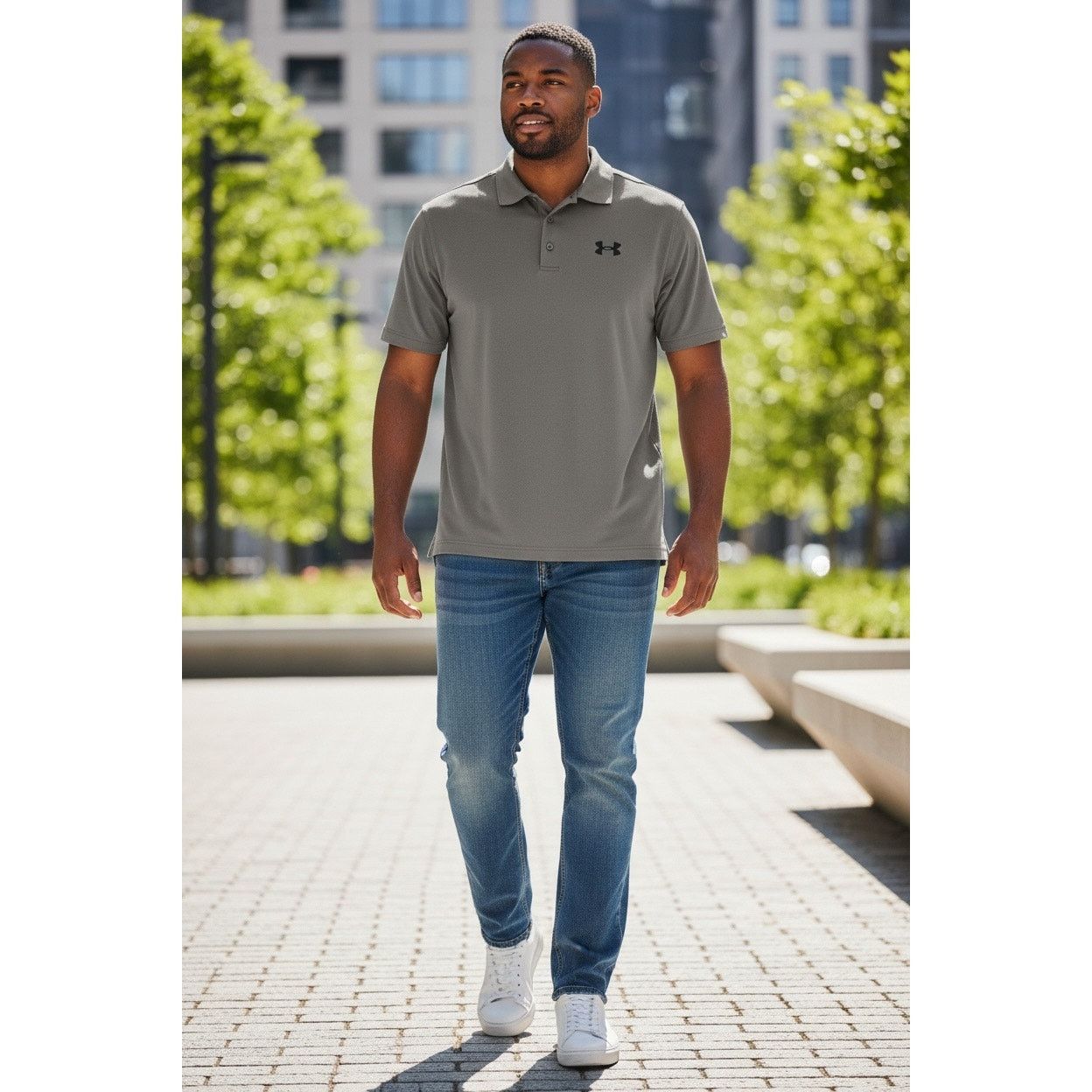 Under Armour Under Armour Men’s HeatGear Loose Fit Polo Shirt Size XL Size US XL / EU 56 / 4 - 1 Thumbnail