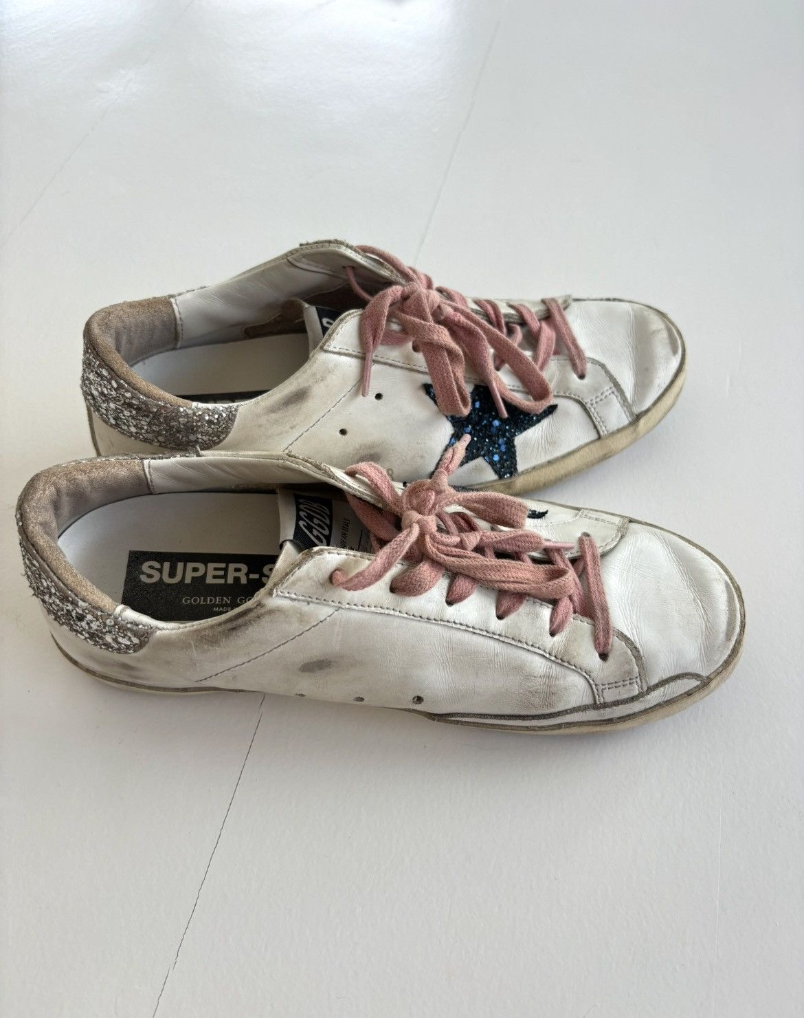 Golden Goose Golden Goose SuperStars Size US 7 / IT 37 - 2 Thumbnail