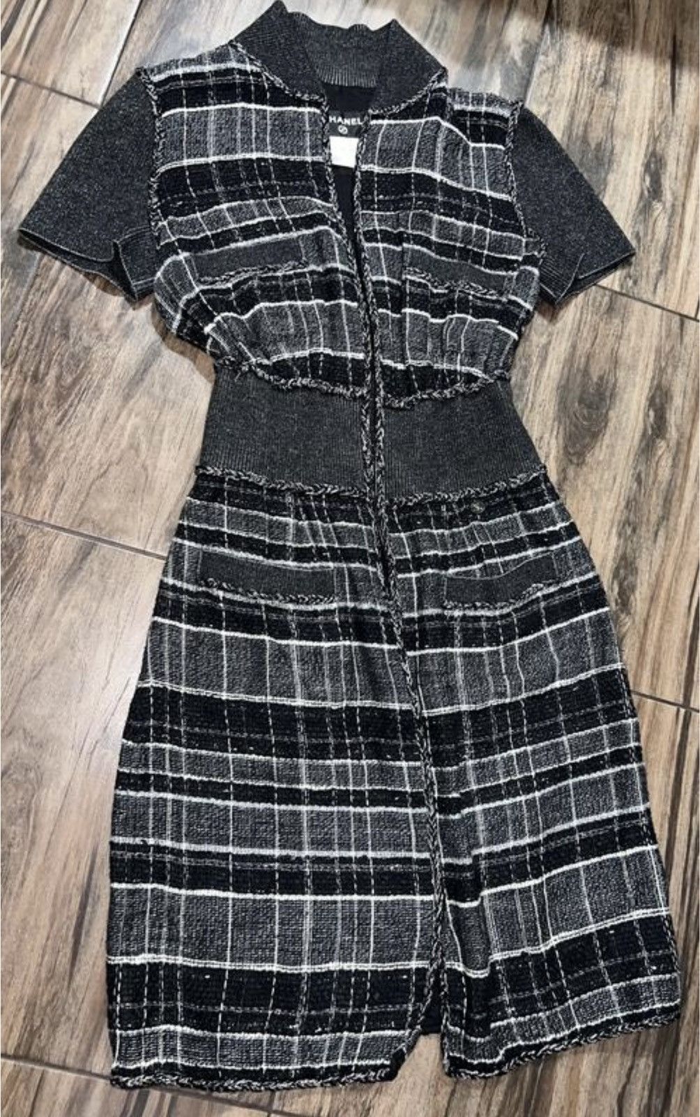 Chanel Chanel tweed dress Size XXS / US 00 / IT 34 - 1 Thumbnail