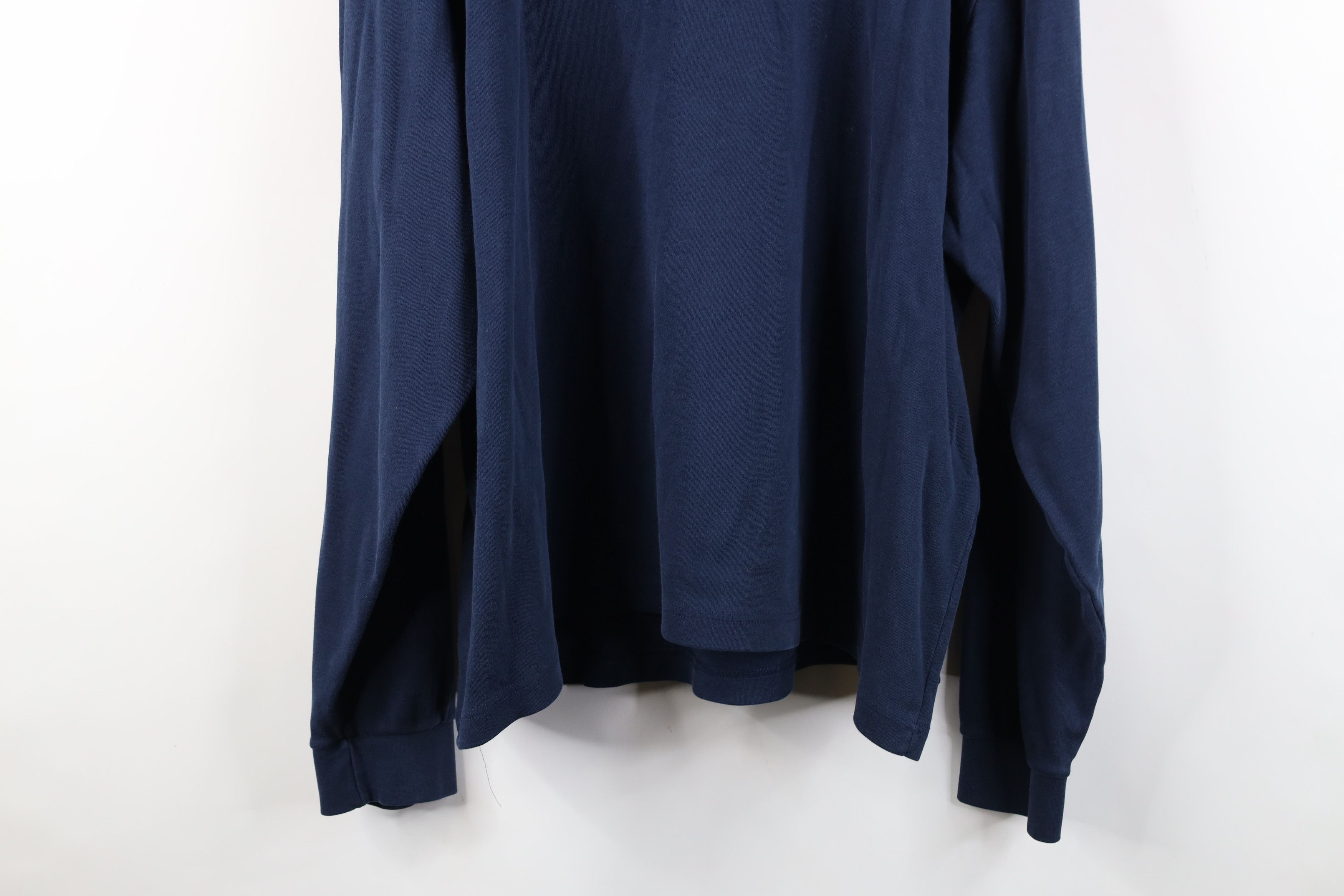 Vintage Vintage 90s Streetwear Mock Neck Long Sleeve T-Shirt USA Size US XXL / EU 58 / 5 - 14 Thumbnail