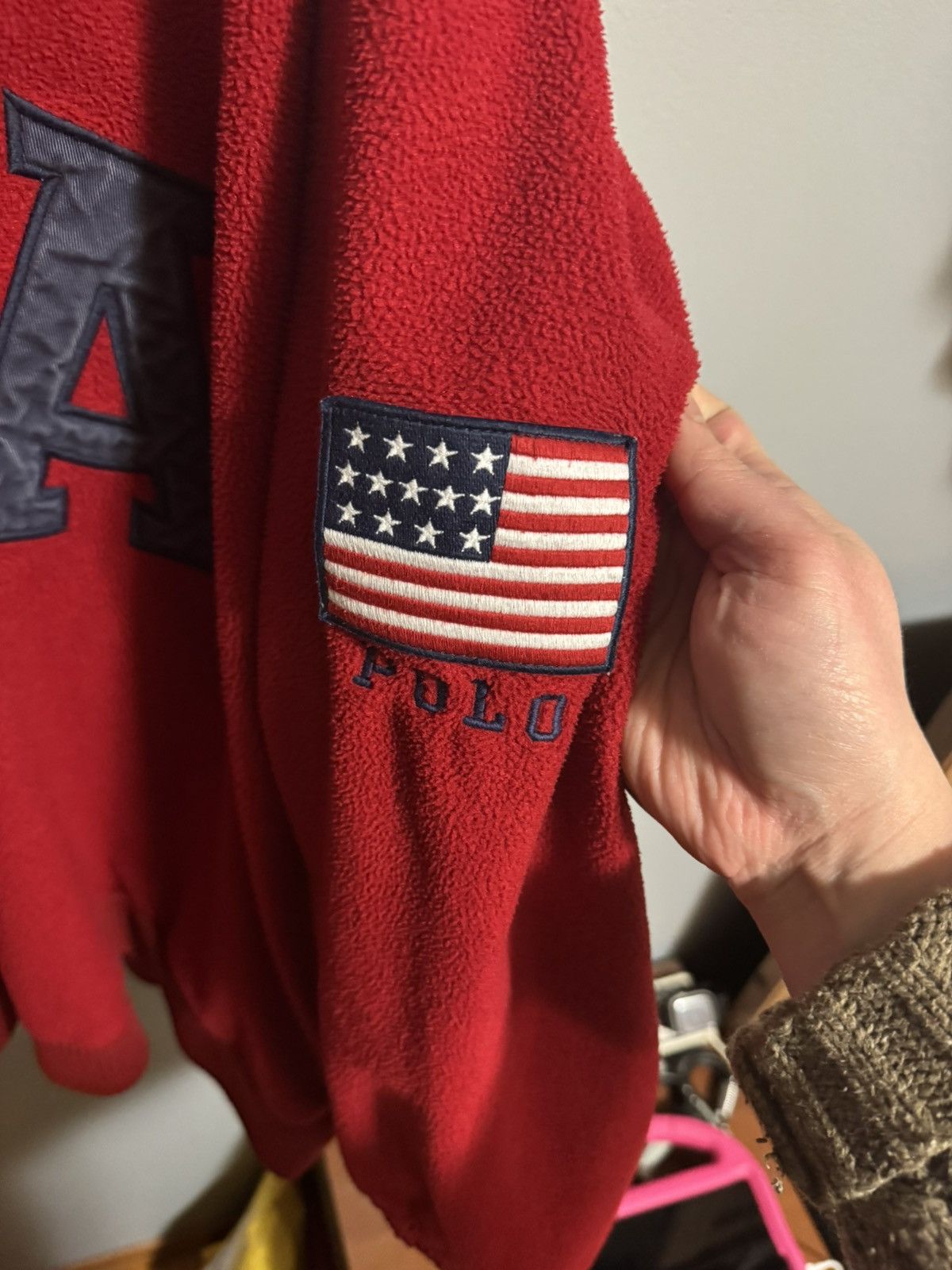 Polo Ralph Lauren Polo Ralph Lauren Vintage 1992 USA Fleece Pullover Size US XXL / EU 58 / 5 - 6 Thumbnail