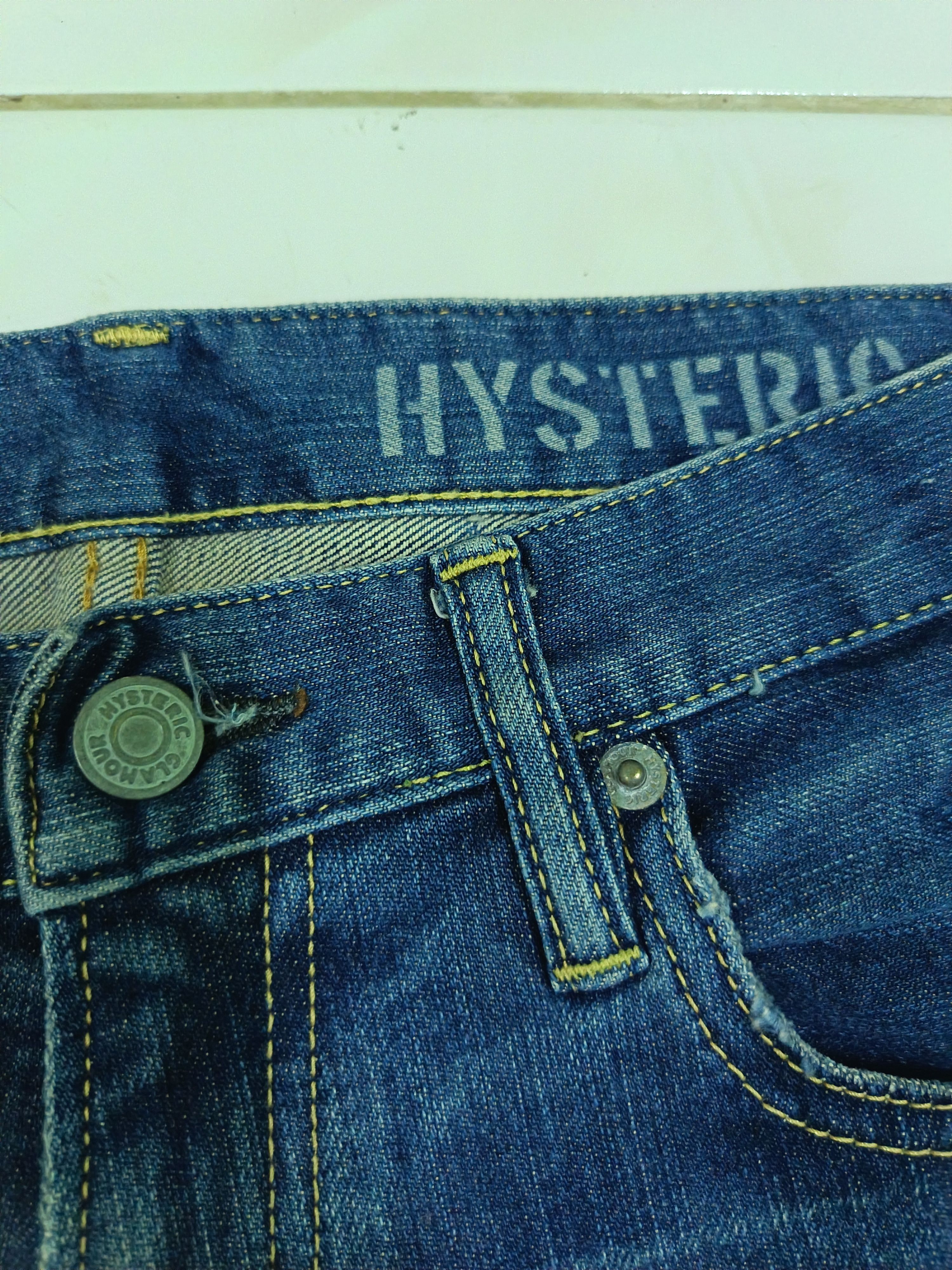 Hysteric Glamour Hysteric Glamour Stud Skinny Distressed Style Jeans | XS Size 29" - 8 Thumbnail