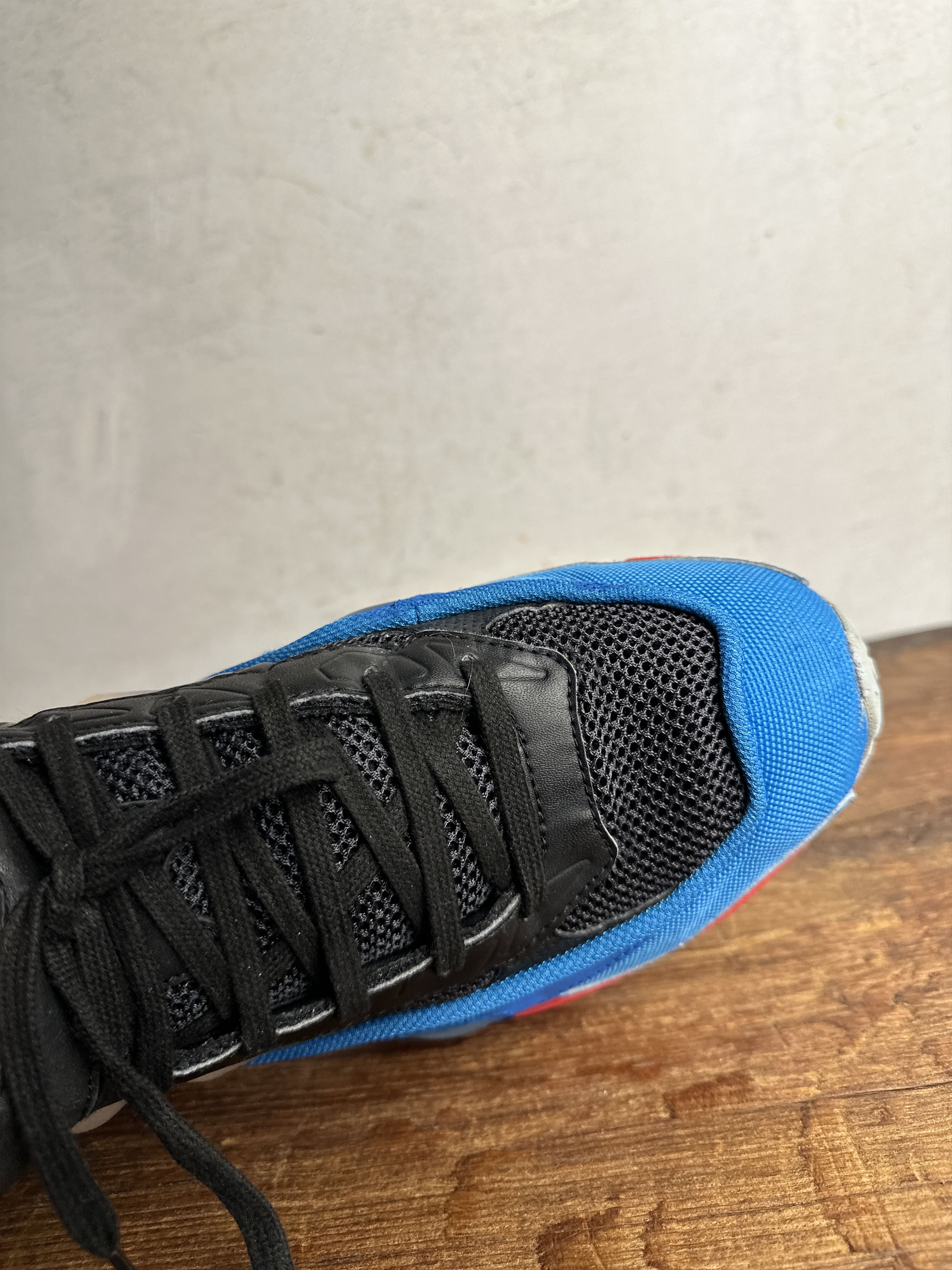 Adidas × Raf Simons Adidas x Raf Simons Ozweego 2 Black Red Orange Sneakers Size US 11 / EU 44 - 17 Thumbnail