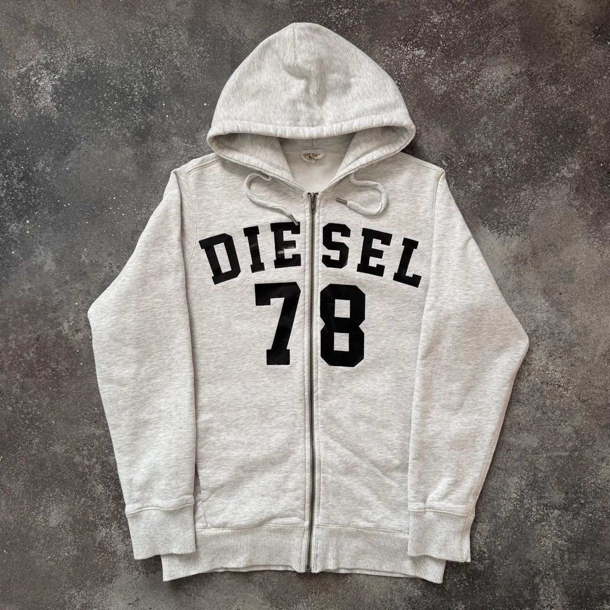Diesel Diesel Vintage Y2K Big Logo Zip Hoodie Size US S / EU 44-46 / 1 - 1 Thumbnail