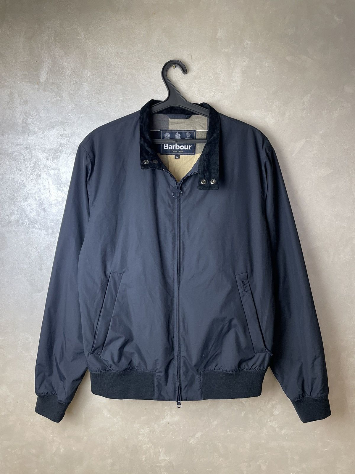 Barbour Barbour Royston Casual Jacket Navy L Mens Rare Size US L / EU 52-54 / 3 - 1 Thumbnail