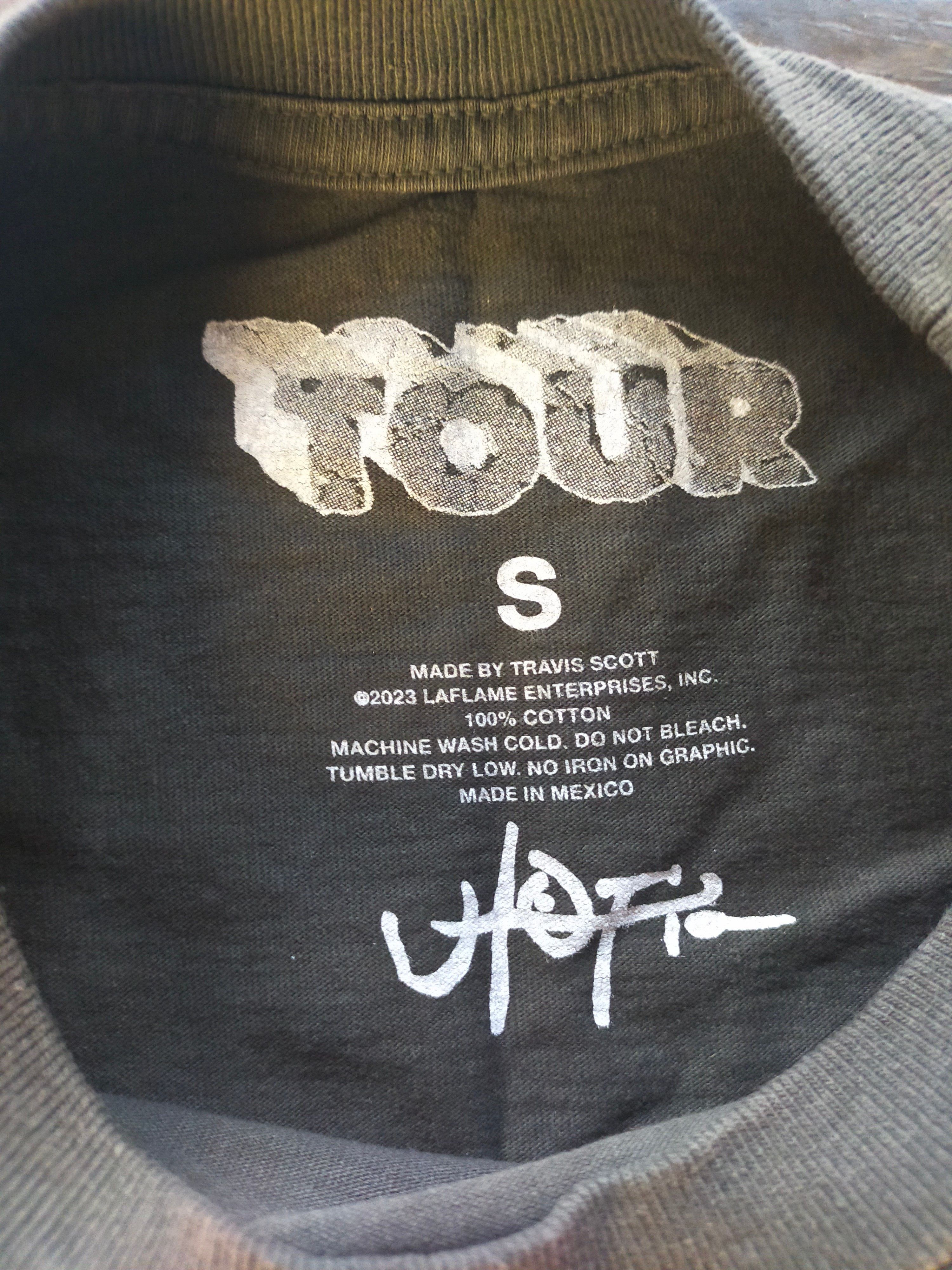 Travis Scott Travis Scott Atlanta Georgia Utopia tour merch shirt Size US S / EU 44-46 / 1 - 11 Thumbnail