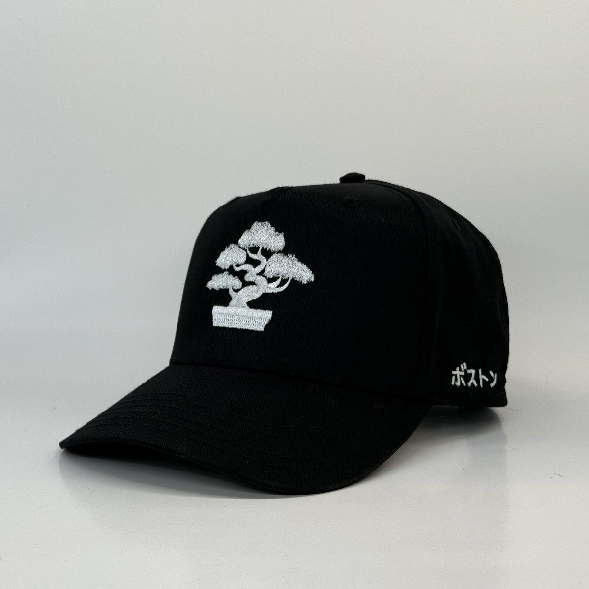 Japanese Brand Boston Bonsai Snapback – Black/White Size ONE SIZE - 2 Thumbnail