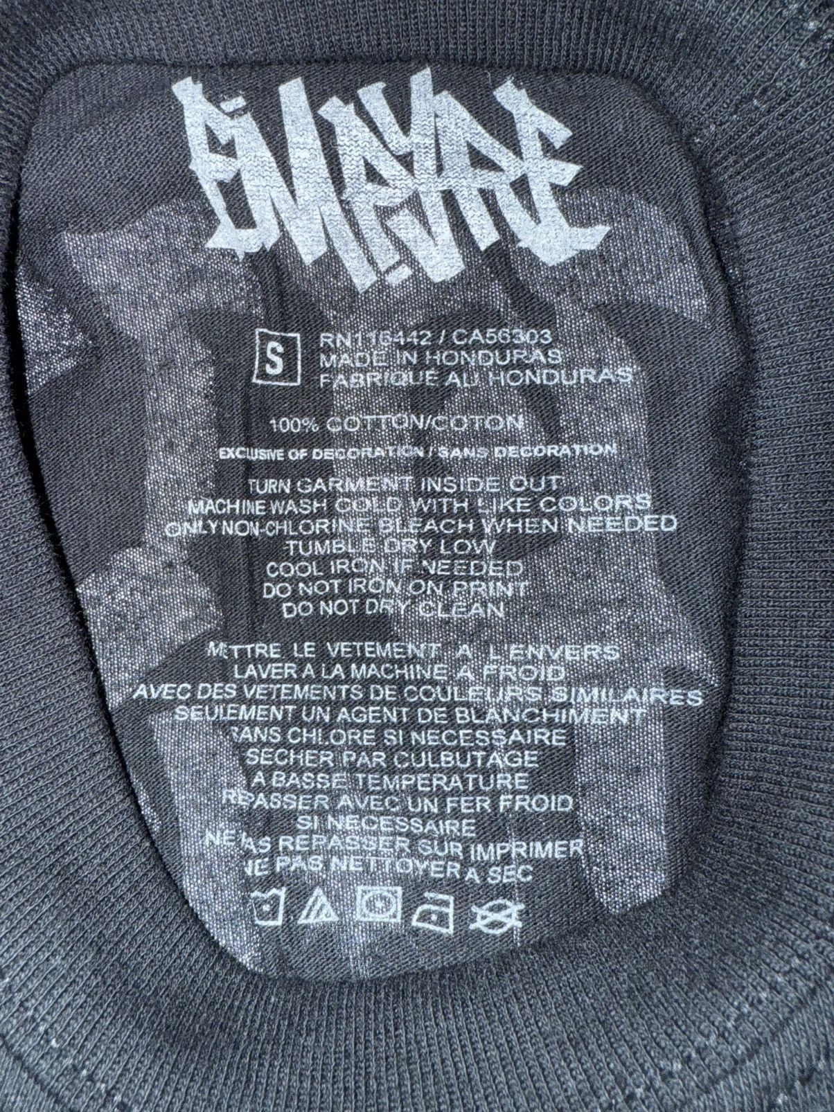 Empyre Empyre Chrome Zone Skull Graphic Long Sleeve Tee Black BNWOT Size US S / EU 44-46 / 1 - 3 Thumbnail