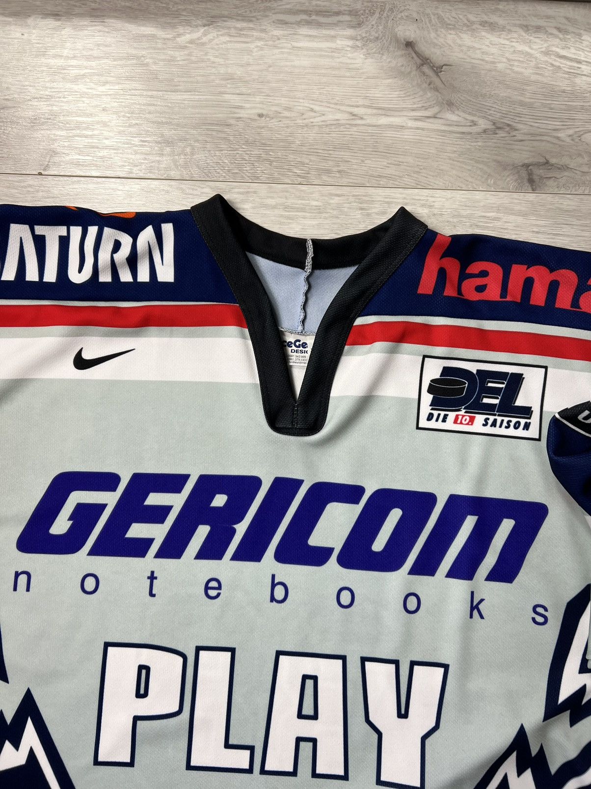 Other ERC INGOLSTADT PANTHER ICE HOCKEY 2004 FICENEC #38 JERSEY Size US XL / EU 56 / 4 - 8 Thumbnail