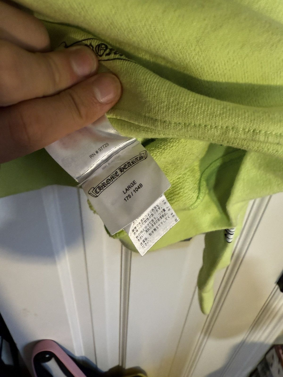 Chrome Hearts Chrome Hearts Green “Chain Games” Hoodie Size US L / EU 52-54 / 3 - 4 Thumbnail