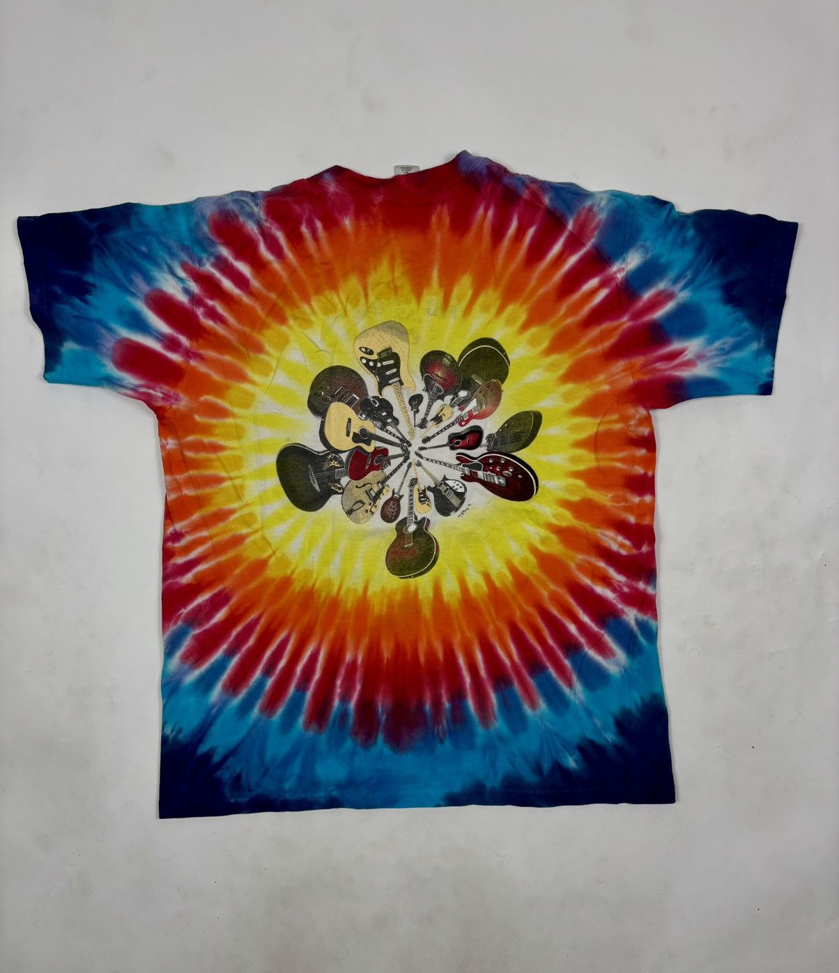 Band Tees 1999 Woodstock Nation Tie-Dye Rainbow Colors Tee Size US L / EU 52-54 / 3 - 2 Thumbnail