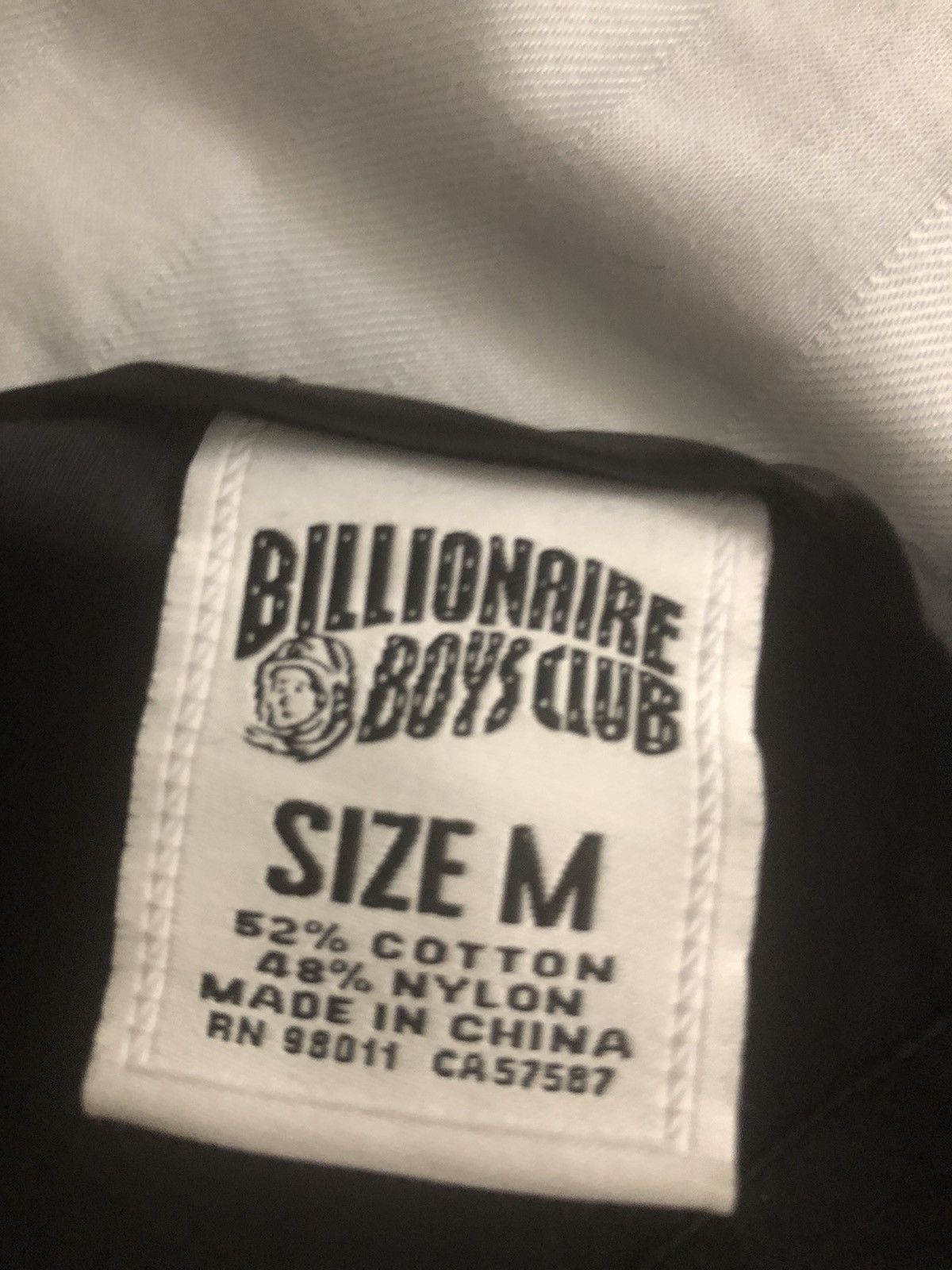 Billionaire Boys Club BILLIONAIRE BOYS CLUB MEN AIR SPACE JACKET BLACK RAIN COAT Size US M / EU 48-50 / 2 - 4 Thumbnail