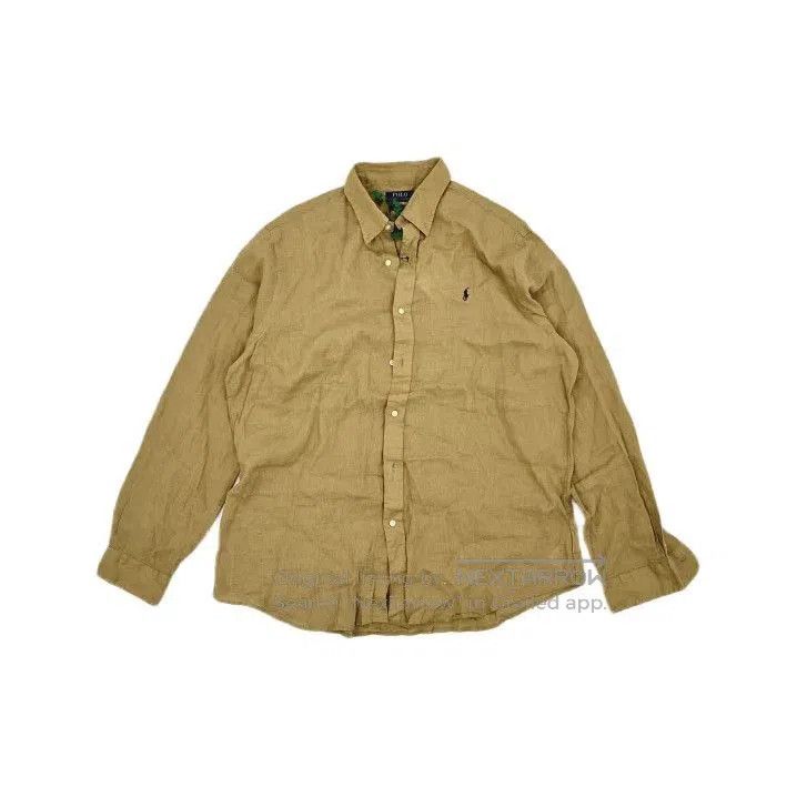 Polo Ralph Lauren Polo Ralph Lauren Linen Pony Logo Long. Size US XL / EU 56 / 4 - 2 Thumbnail