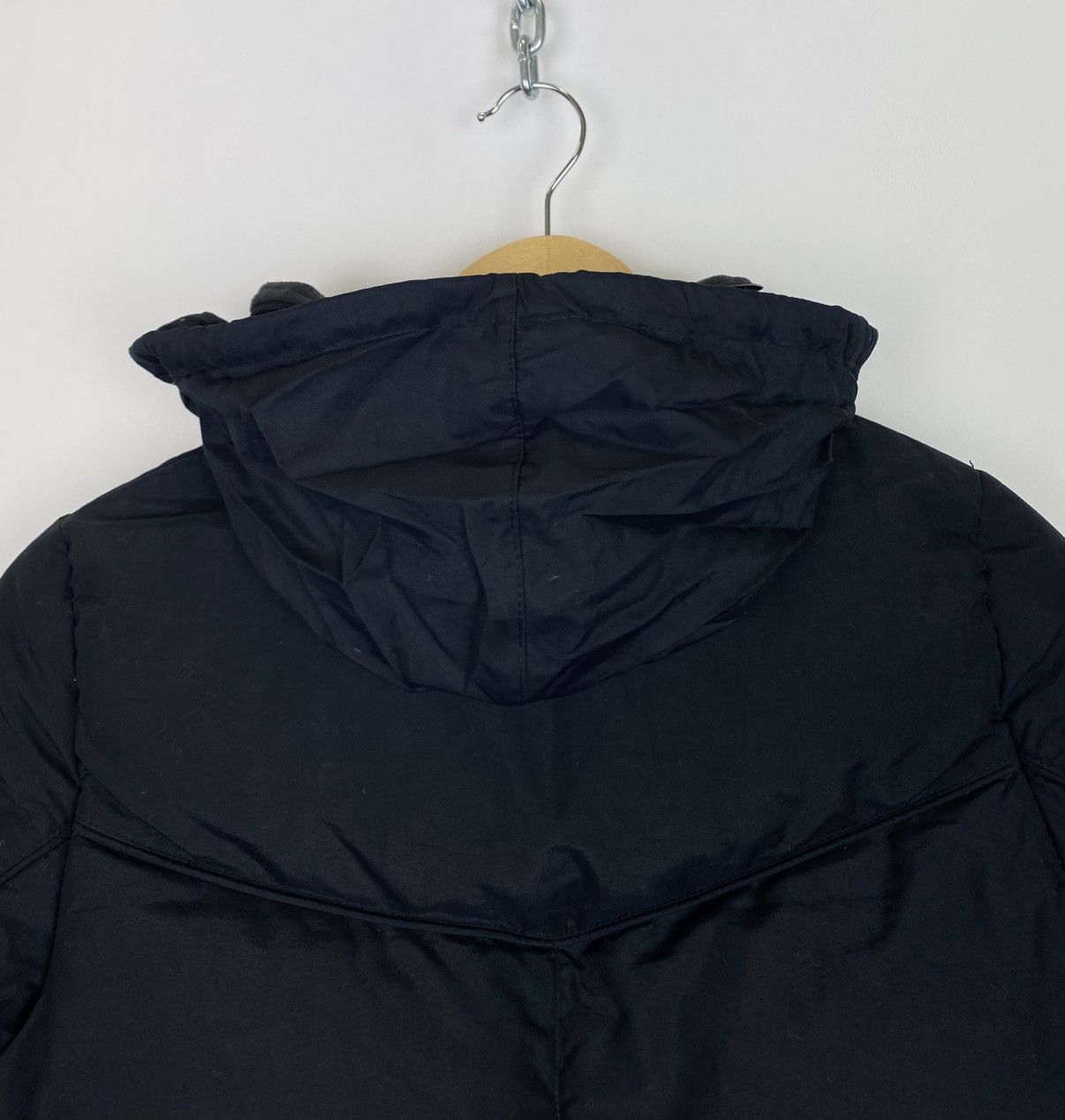 Vintage Nike Vintage Padded Puffer Down Black Full Zip Jacket Womens Size XS / US 0-2 / IT 36-38 - 14 Thumbnail
