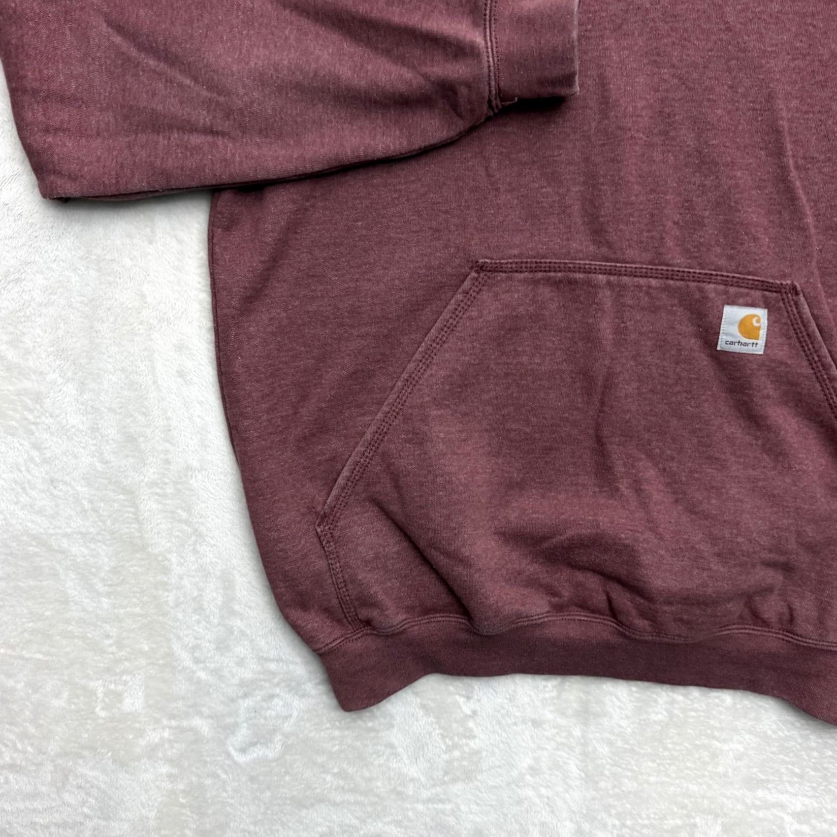 Carhartt Carhartt Hoodie Mens M Red Graphic Print Pullover Sweatshirt Logo Fleece Sleeve Size US M / EU 48-50 / 2 - 7 Thumbnail