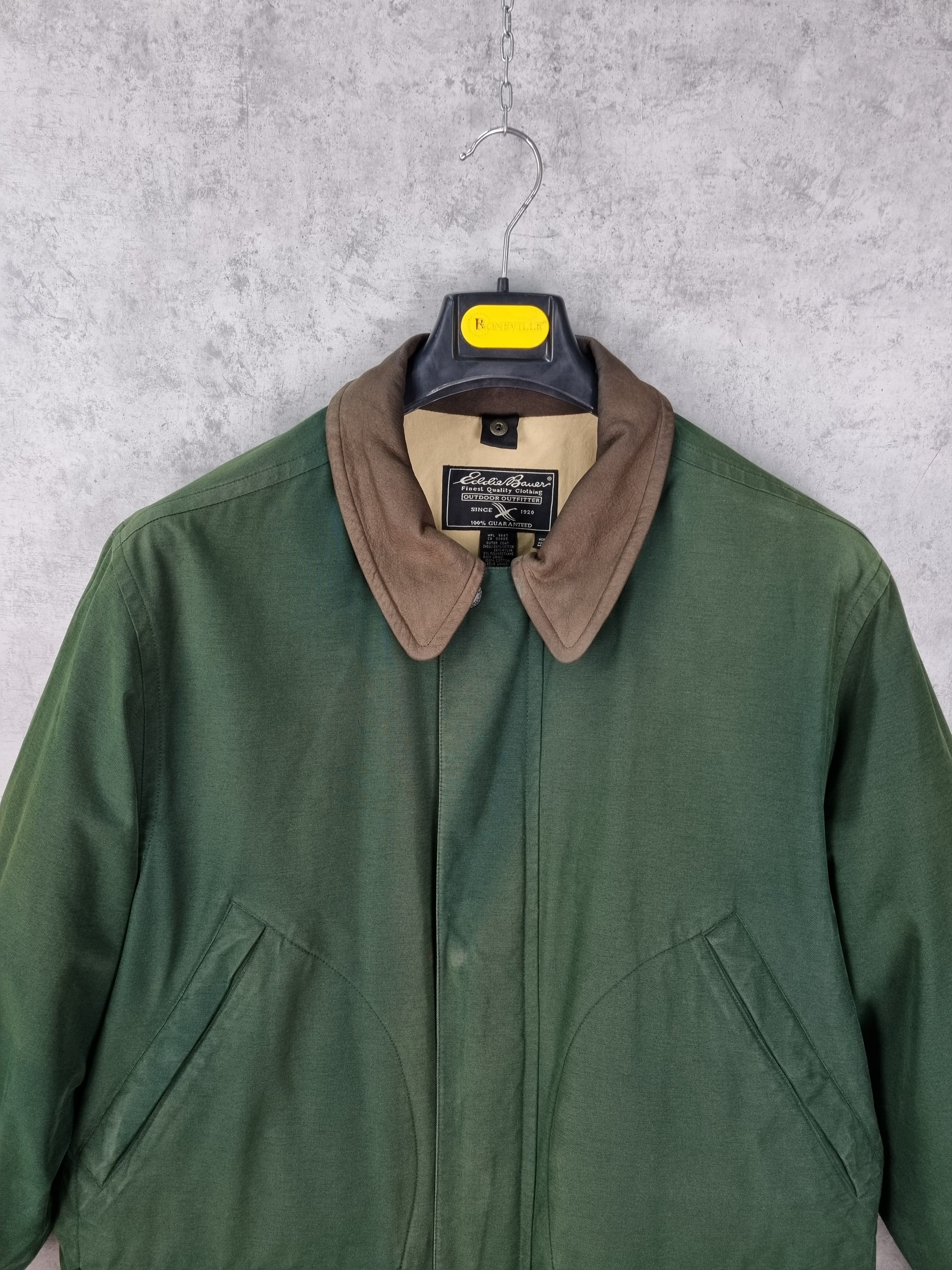 Eddie Bauer × Vintage 90s 2in1 Hunting Edie Bauer Down Rain Jacket Size US M / EU 48-50 / 2 - 3 Thumbnail