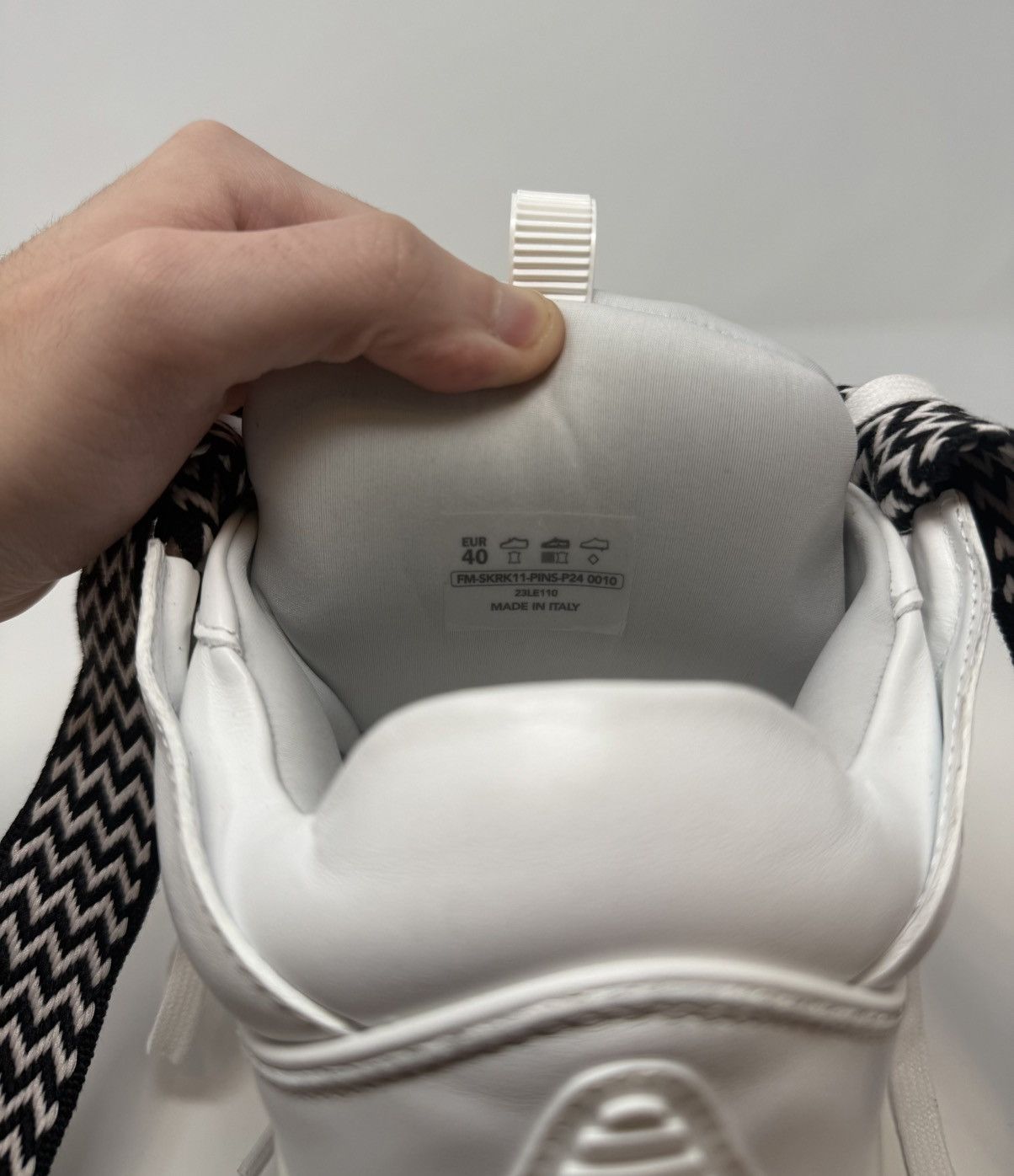 Lanvin Lanvin X Future Curb 3.0 Sneaker White Size US 7 / EU 40 - 8 Thumbnail