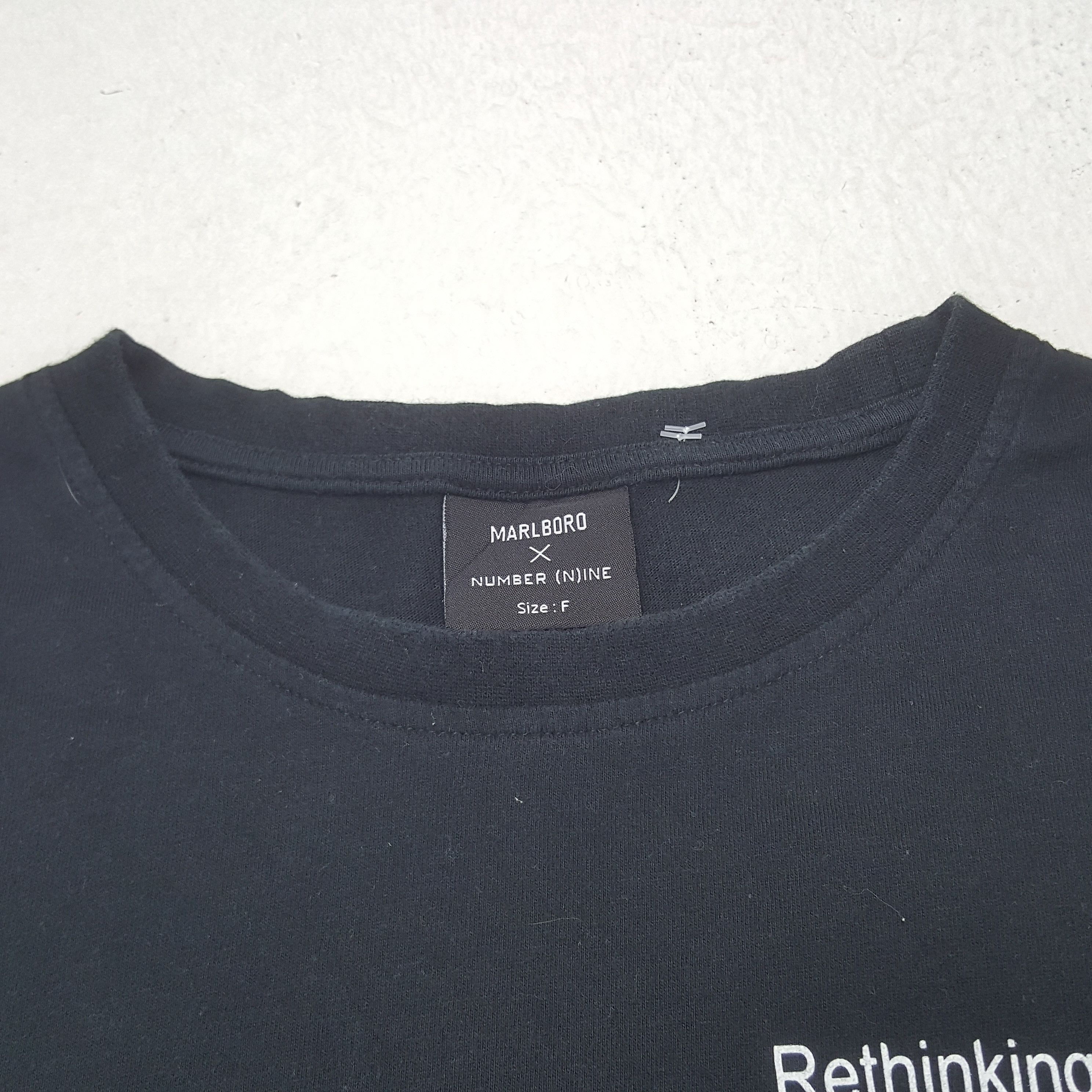 Marlboro × Number (N)ine × Vintage Vintage Number (N)ine Custom Logo T-shirt Size US M / EU 48-50 / 2 - 5 Thumbnail