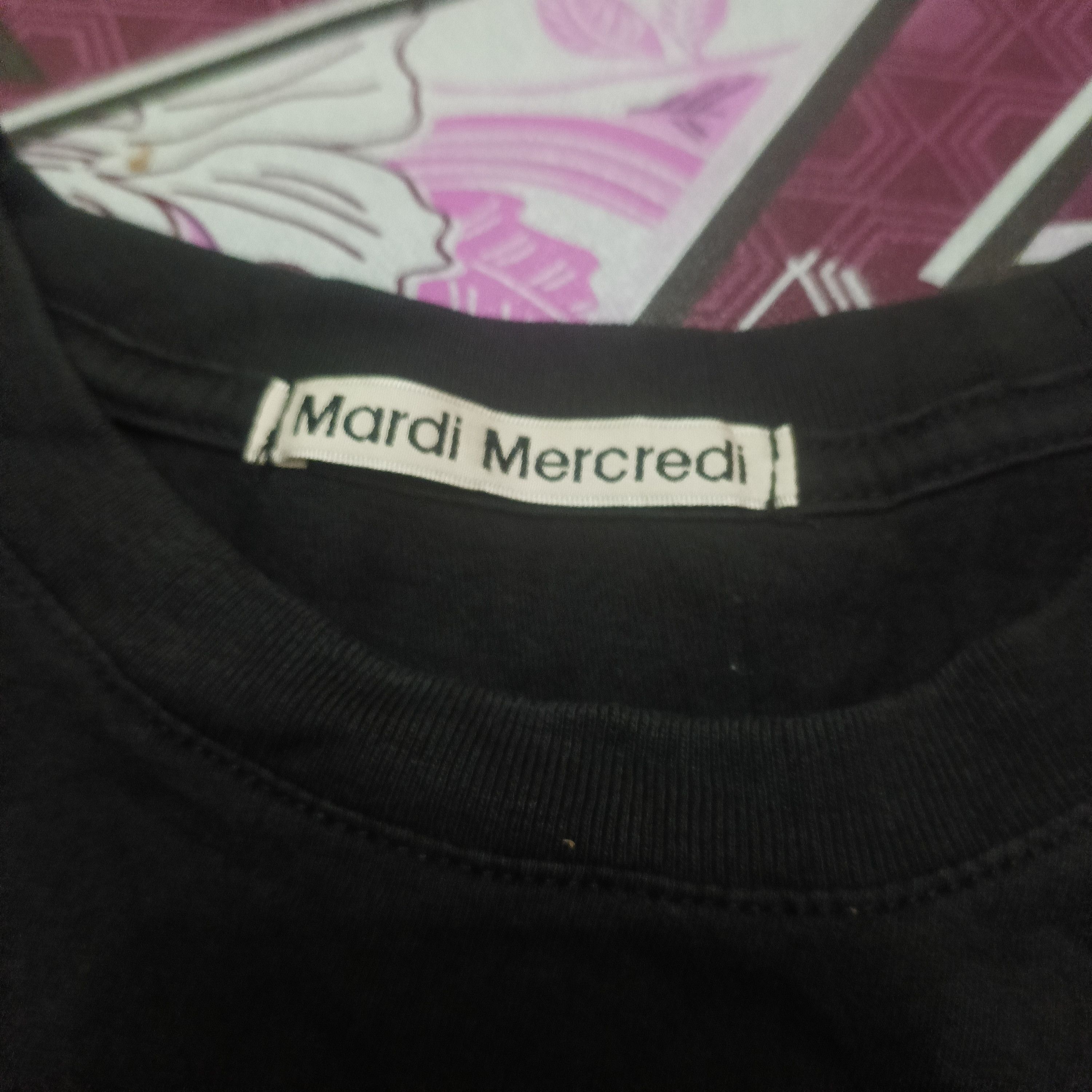 Japanese Brand Mardi Mercredi Flower Logo Tee Size M / US 6-8 / IT 42-44 - 3 Thumbnail