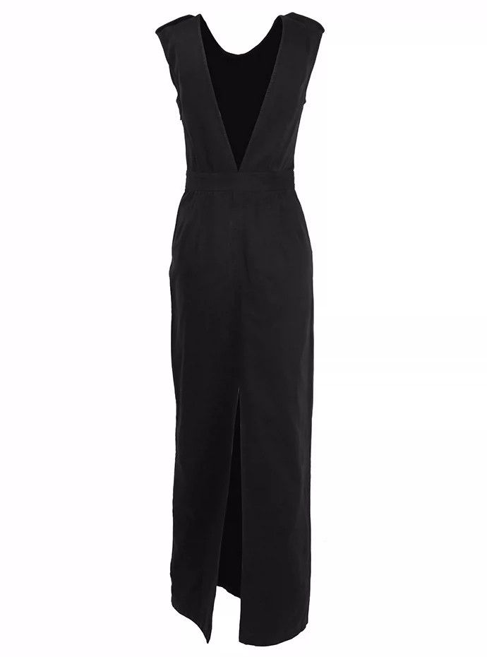Dries Van Noten Dries Van Noten size:36 Black sleeveless round-neck dress Size S / US 4 / IT 40 - 2 Thumbnail
