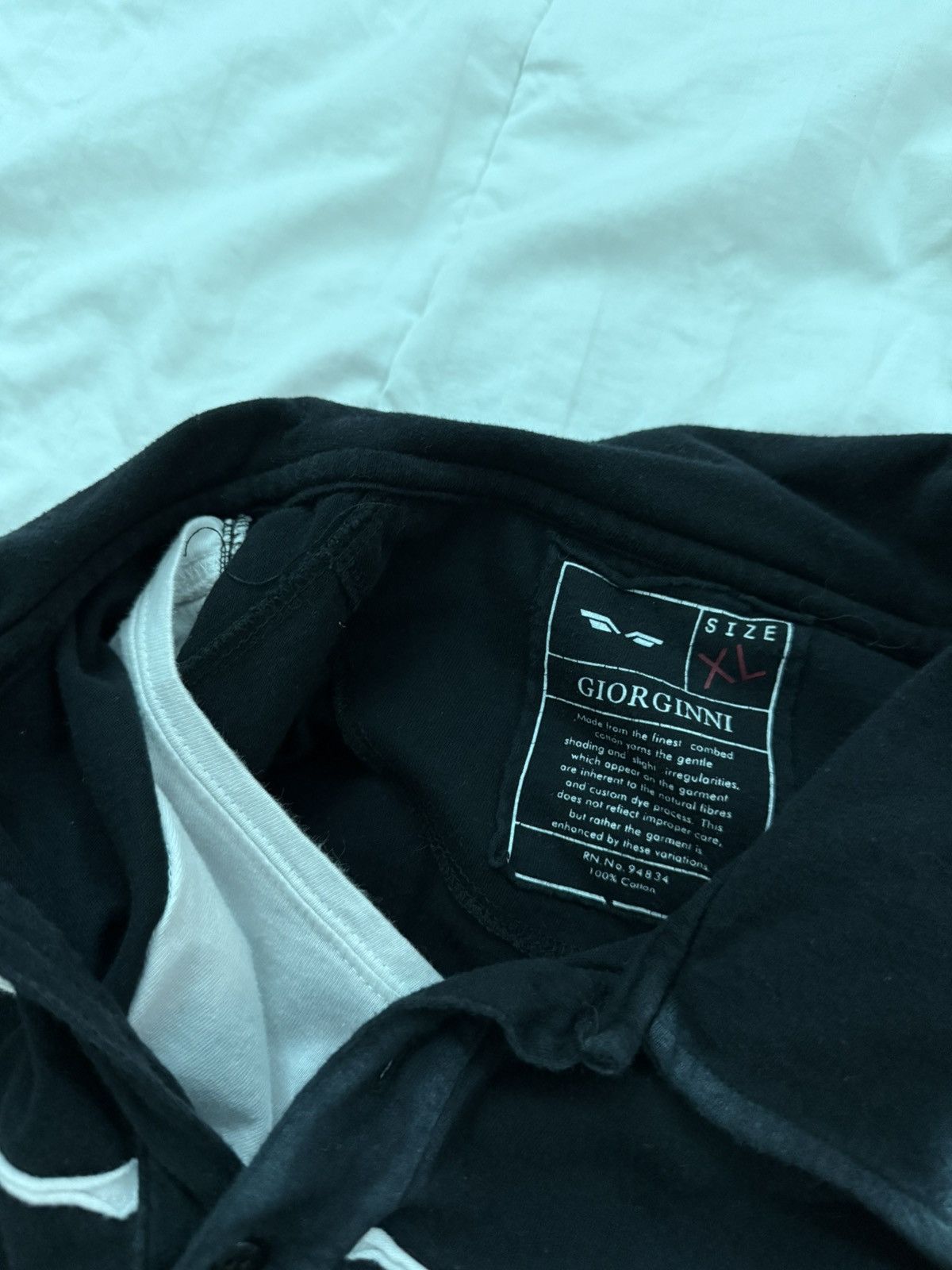 Vintage USED XL Giorginni Polo T-shirt Size US XL / EU 56 / 4 - 2 Thumbnail