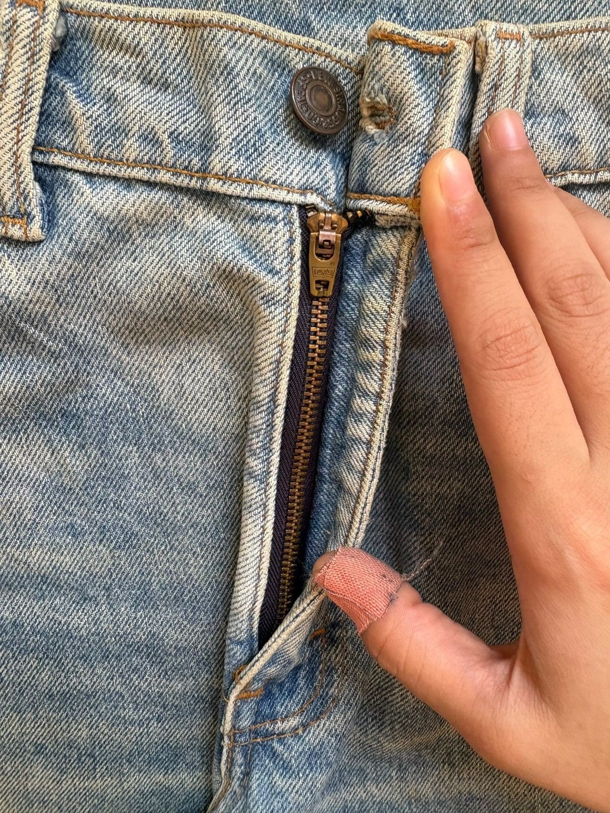 Levi's Vintage 90s Levis 510 Mud Wash Jeans Size US 29 - 3 Thumbnail