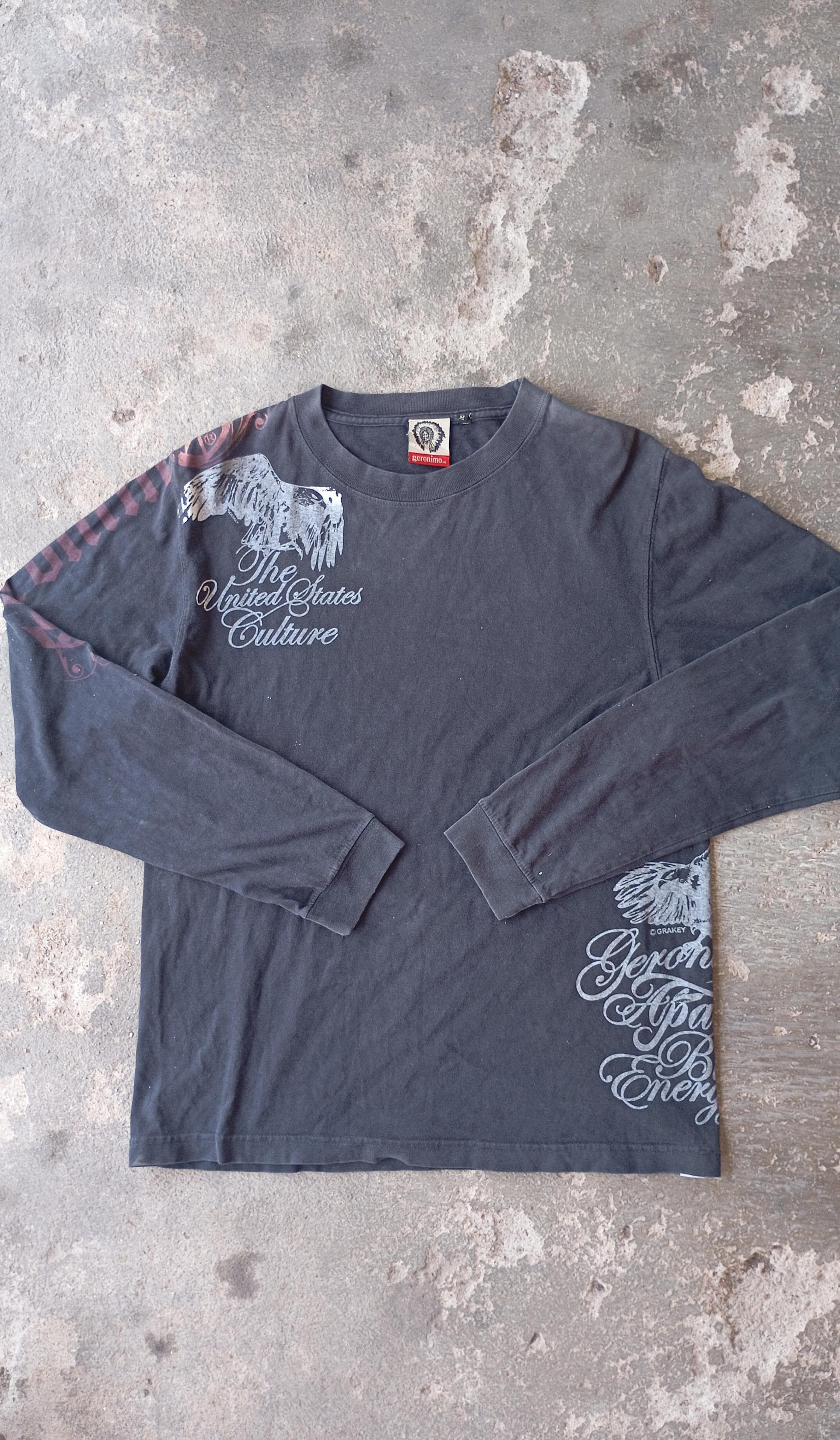 00s archive japanese label t-shirt drape