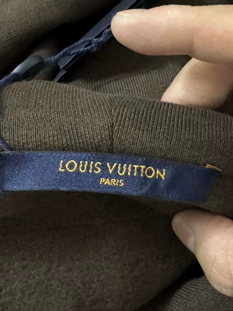 Louis Vuitton Louis Vuitton Brown Bee Hoodie 2501-Nextarrow Size US S / EU 44-46 / 1 - 4 Thumbnail