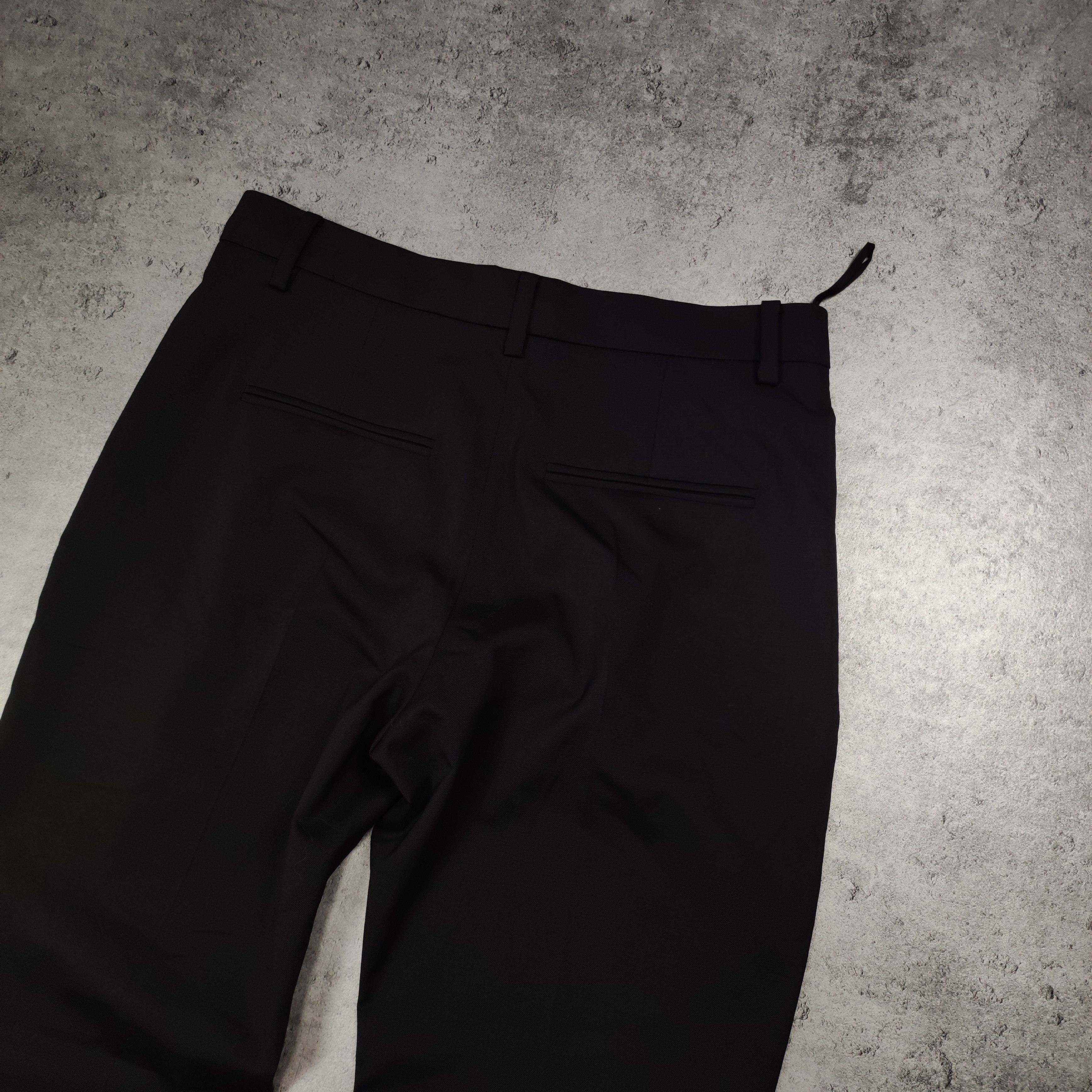 Valentino Luxury Valentino Garavani Black Classic Slim Cropped Pants Size US 30 / EU 46 - 10 Thumbnail