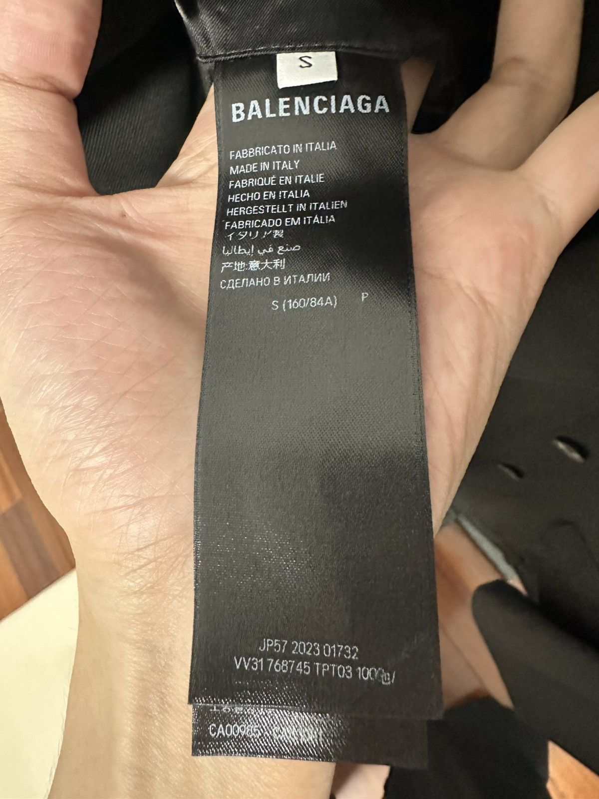Balenciaga Balenciaga Winter23 Deconstructed Blazer Size 46S - 3 Thumbnail