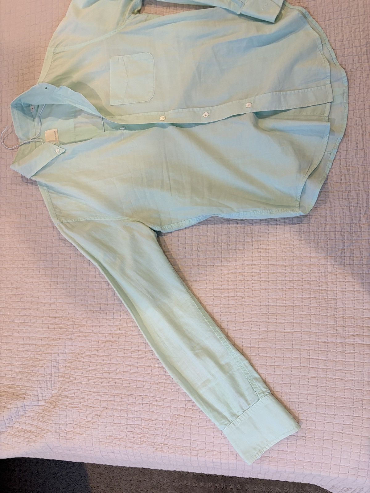 Band Of Outsiders Band Of Outsiders sea foam green oxford! Size US S / EU 44-46 / 1 - 1 Thumbnail