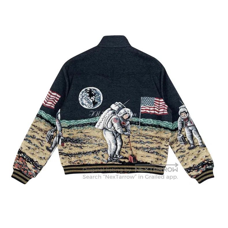 Saint Laurent Paris Saint Laurent Paris Astronaut Moon Landing Jacket Size US M / EU 48-50 / 2 - 2 Thumbnail