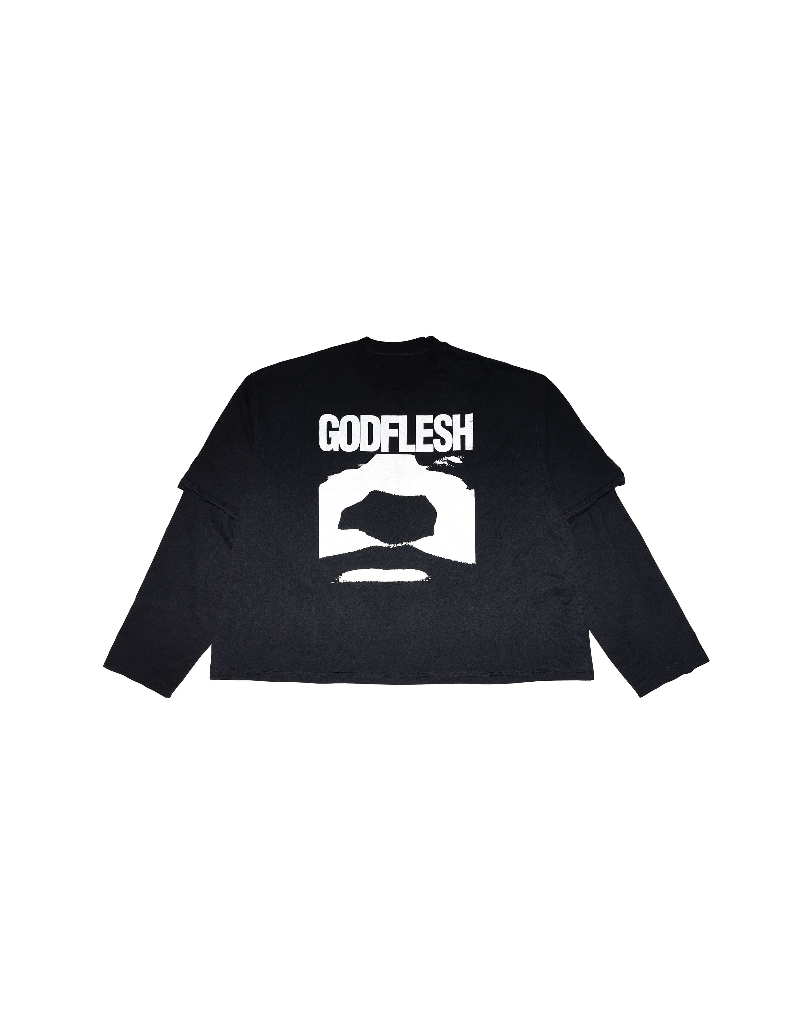 Kanye West Godflesh Sample Double Tee by Digital Trenches Size US XXL / EU 58 / 5 - 1 Thumbnail