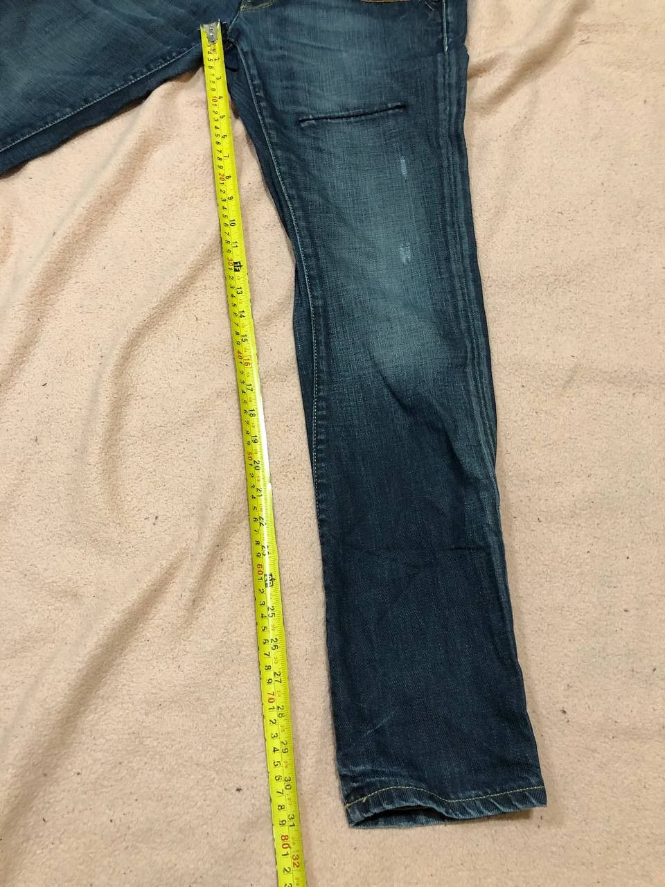 G-Star G-Star Raw 3301 Y2K Distressed Thrashed Jeans Vintage Size US 28 / EU 44 - 11 Thumbnail
