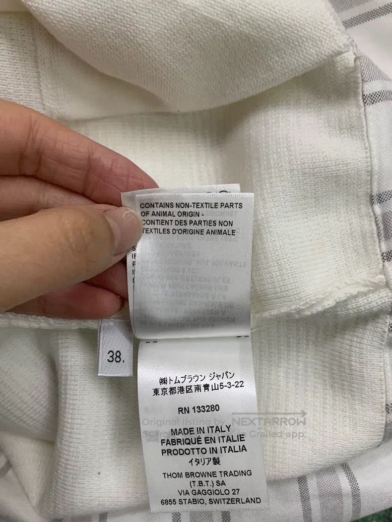 Thom Browne Thom Browne Fake Two-Piece Shirt Knit Vest Size XS / US 0-2 / IT 36-38 - 7 Thumbnail