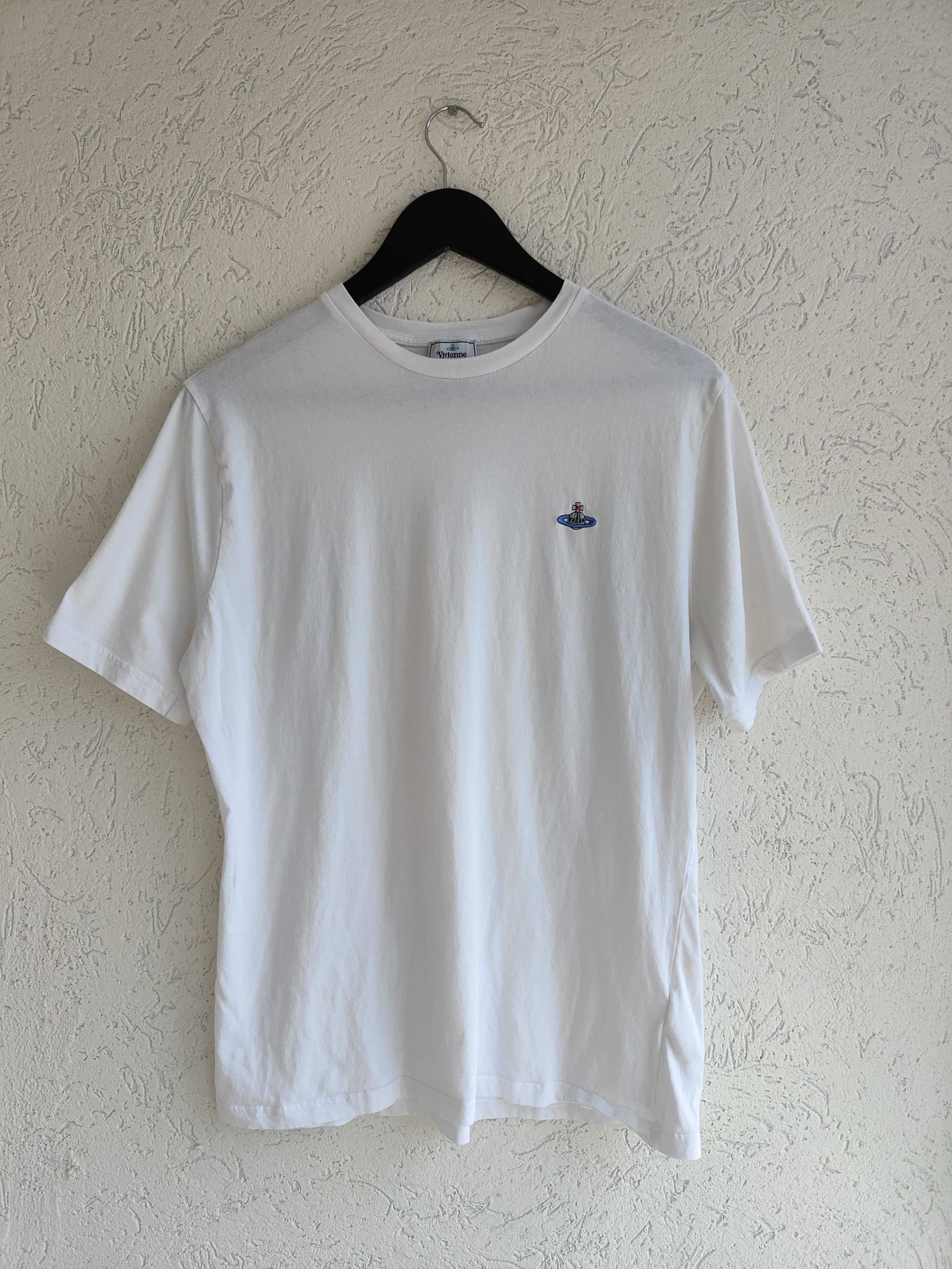 Vivienne Westwood Vivienne Westwood Logo Cotton T-shirt Size US XL / EU 56 / 4 - 1 Thumbnail