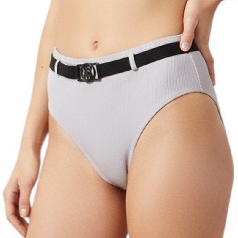Victoria's Secret Victoria's Secret French Mauve Ribbed Bikini Bottom, M Size ONE SIZE - 2 Thumbnail